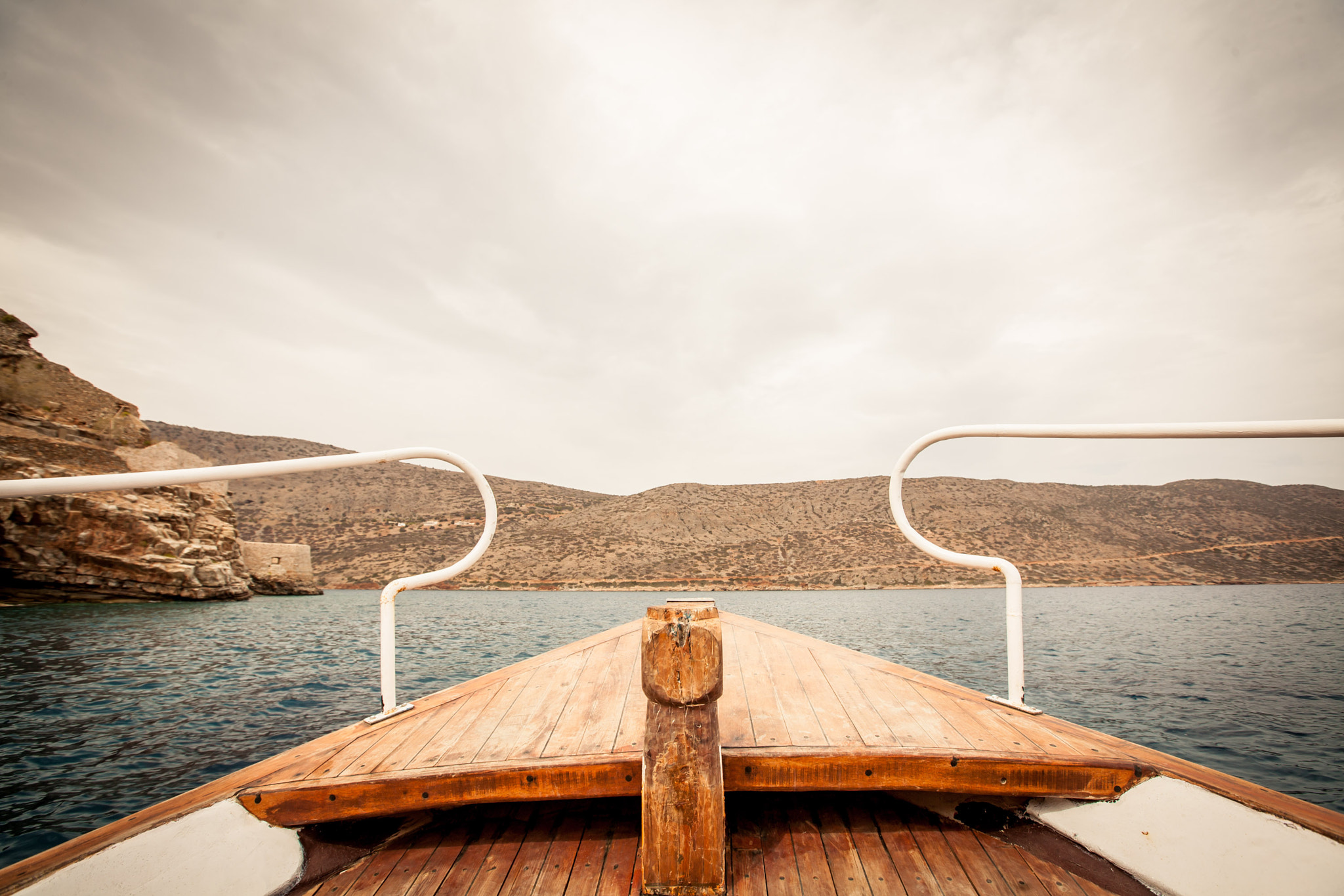 Canon EF 16-35mm F2.8L II USM sample photo. Near the spinalonga island photography