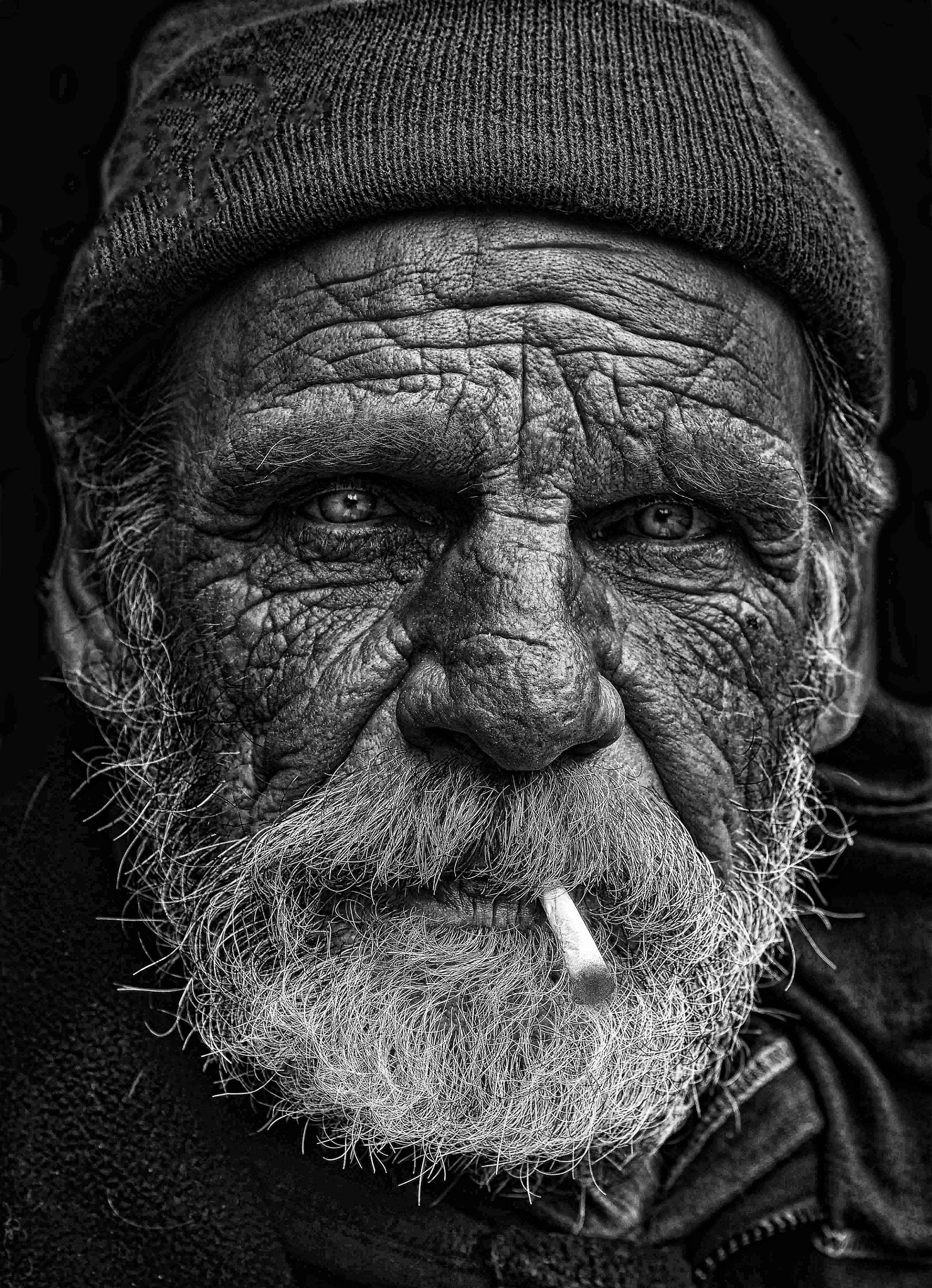 Nikon D800 + Sigma 24-105mm F4 DG OS HSM Art sample photo. Jim with smoke photography