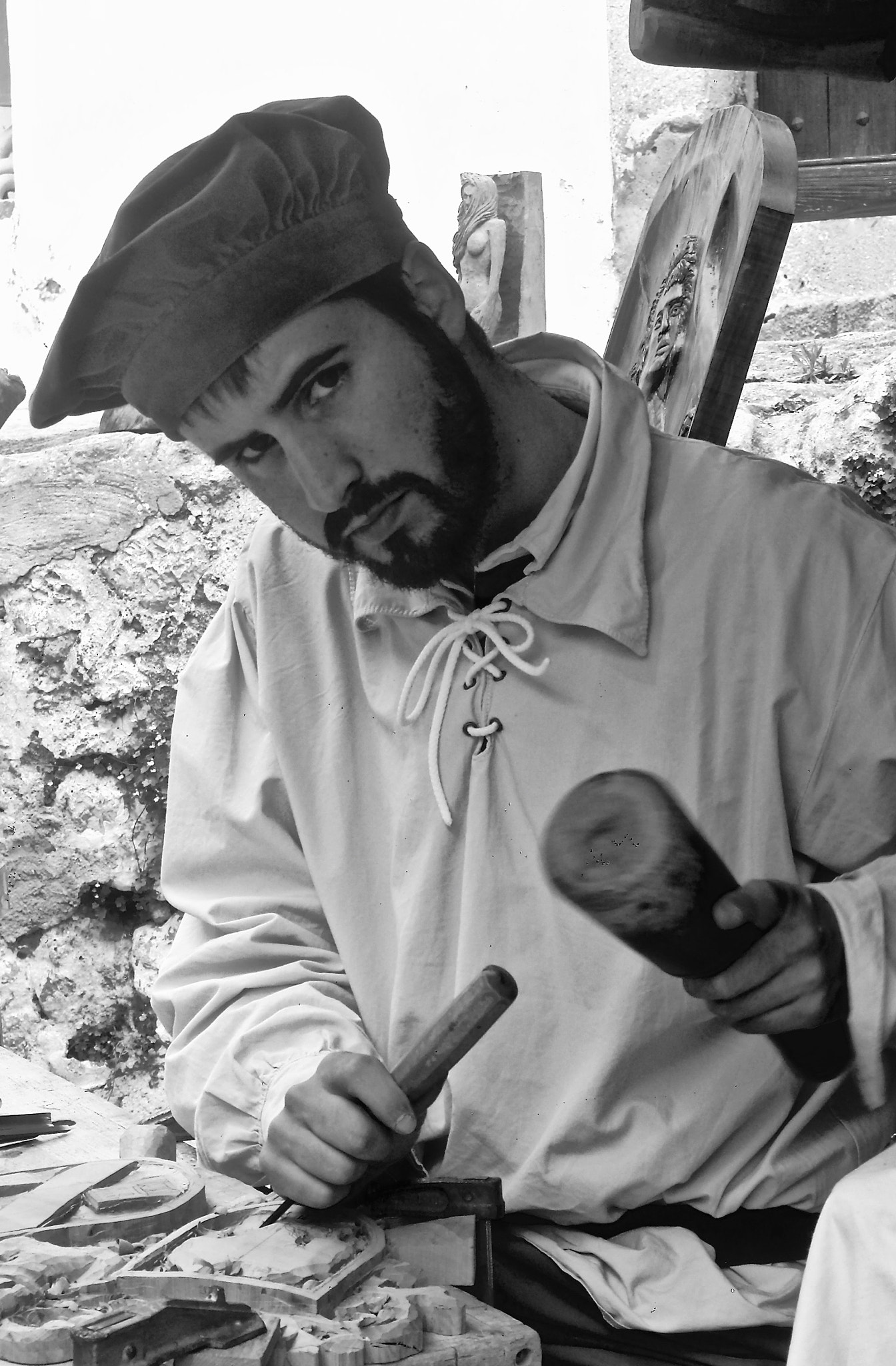 CASIO EX-F1 sample photo. Personaje eivissa medieval! photography