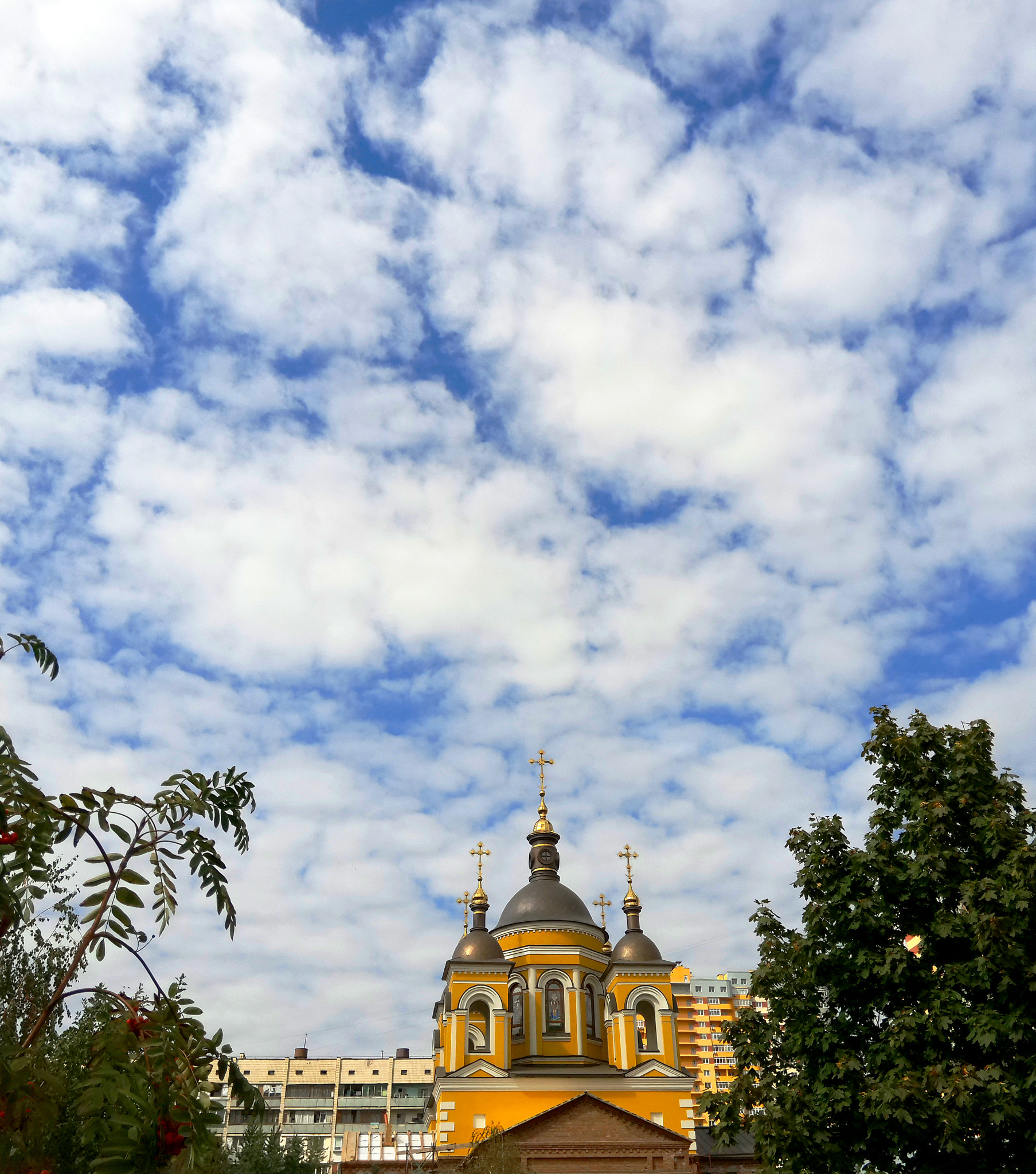 Meizu MX4 Pro sample photo. Orthodox church and clouds. photography