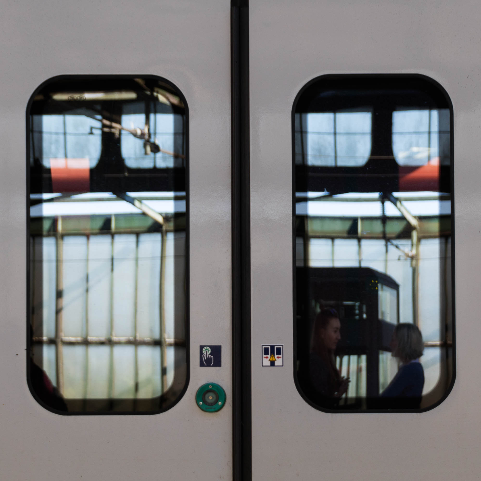 Sigma 18-250mm F3.5-6.3 DC OS HSM sample photo. Train abstract photography