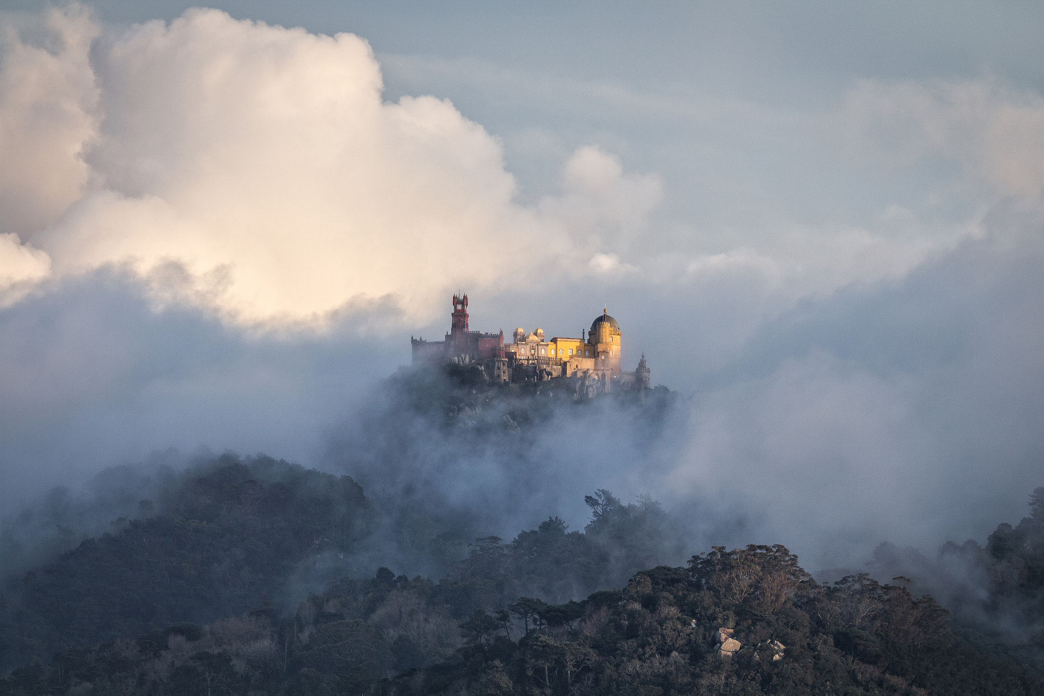Canon EF 100-400mm F4.5-5.6L IS USM sample photo. Palacio da pena photography