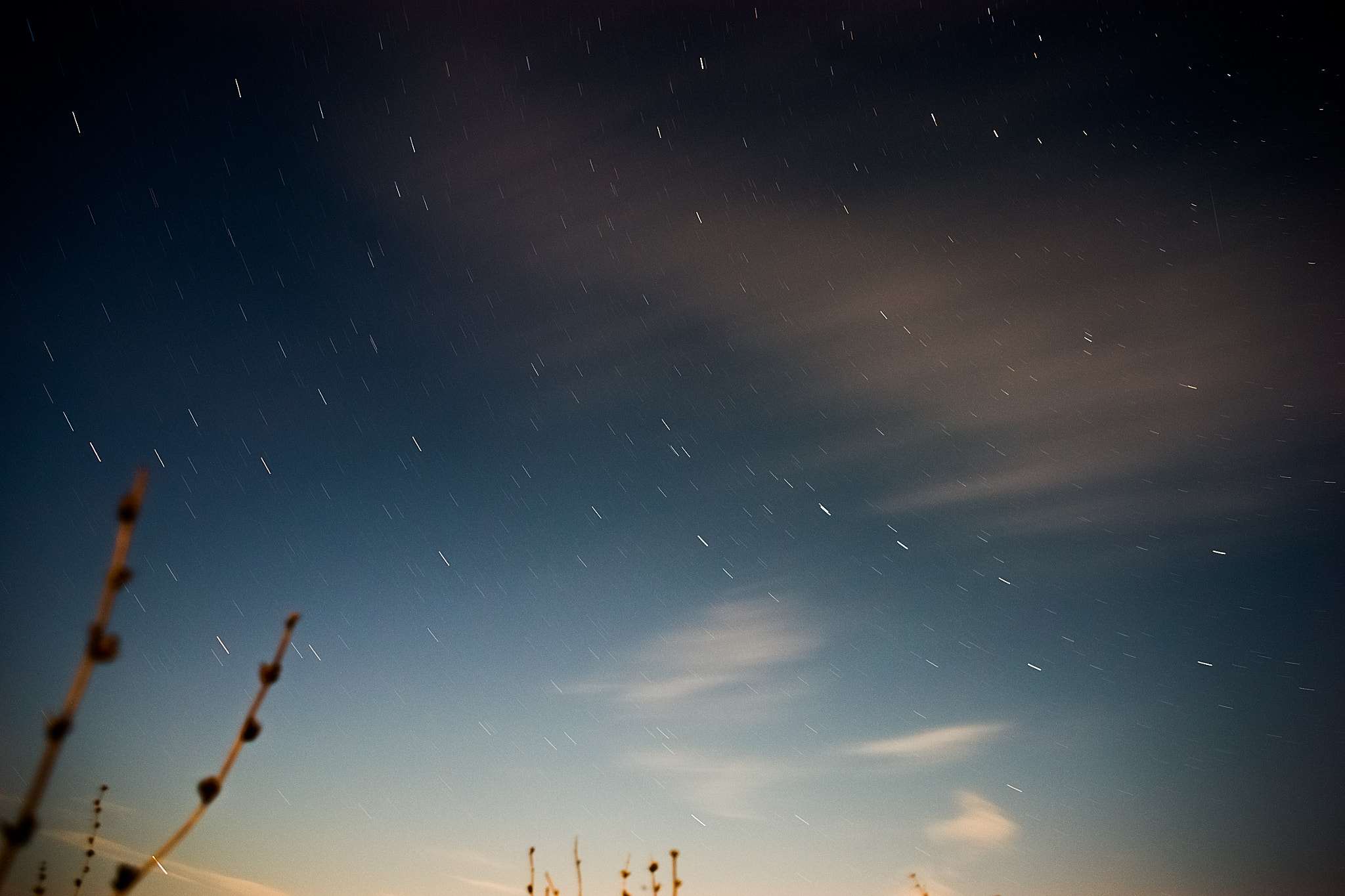 Sony Alpha DSLR-A850 + Sony 28mm F2.8 sample photo. Moving stars photography