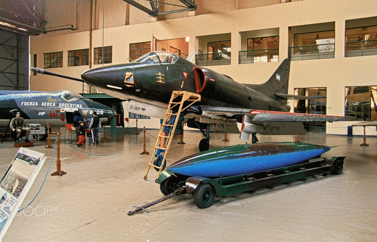 Olympus VG120,D705 sample photo. A4 skyhawk - malvinas war - argentine air force photography