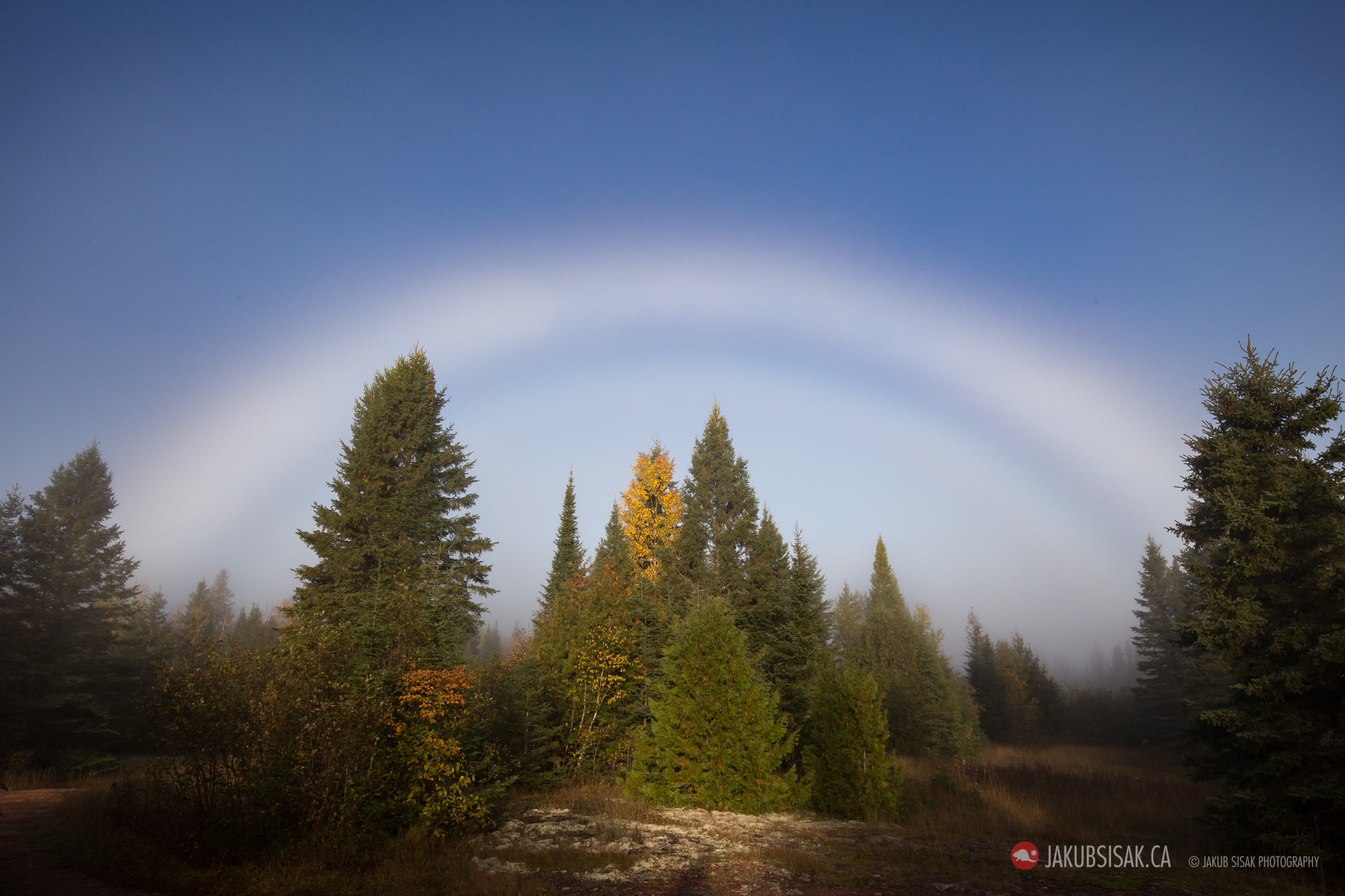 Canon EOS 6D + Canon EF 16-35mm F4L IS USM sample photo. Fog bow photography
