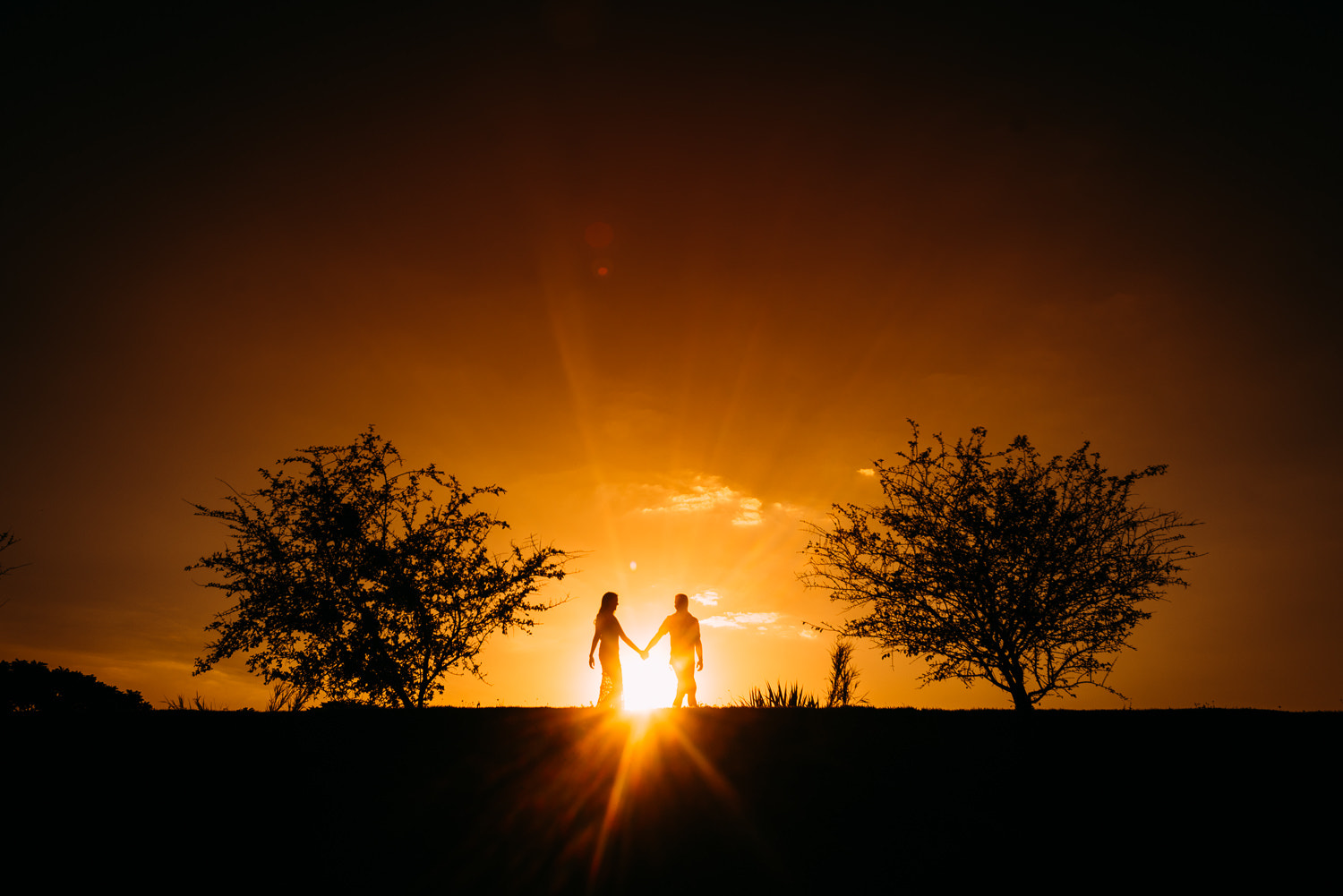 Nikon D750 + Nikon AF Nikkor 24mm F2.8D sample photo. Sunset summer love photography