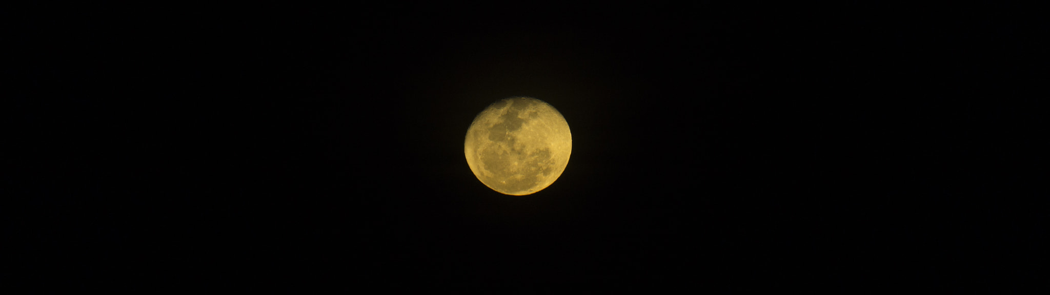 Sony Alpha a3500 sample photo. Full moon photography
