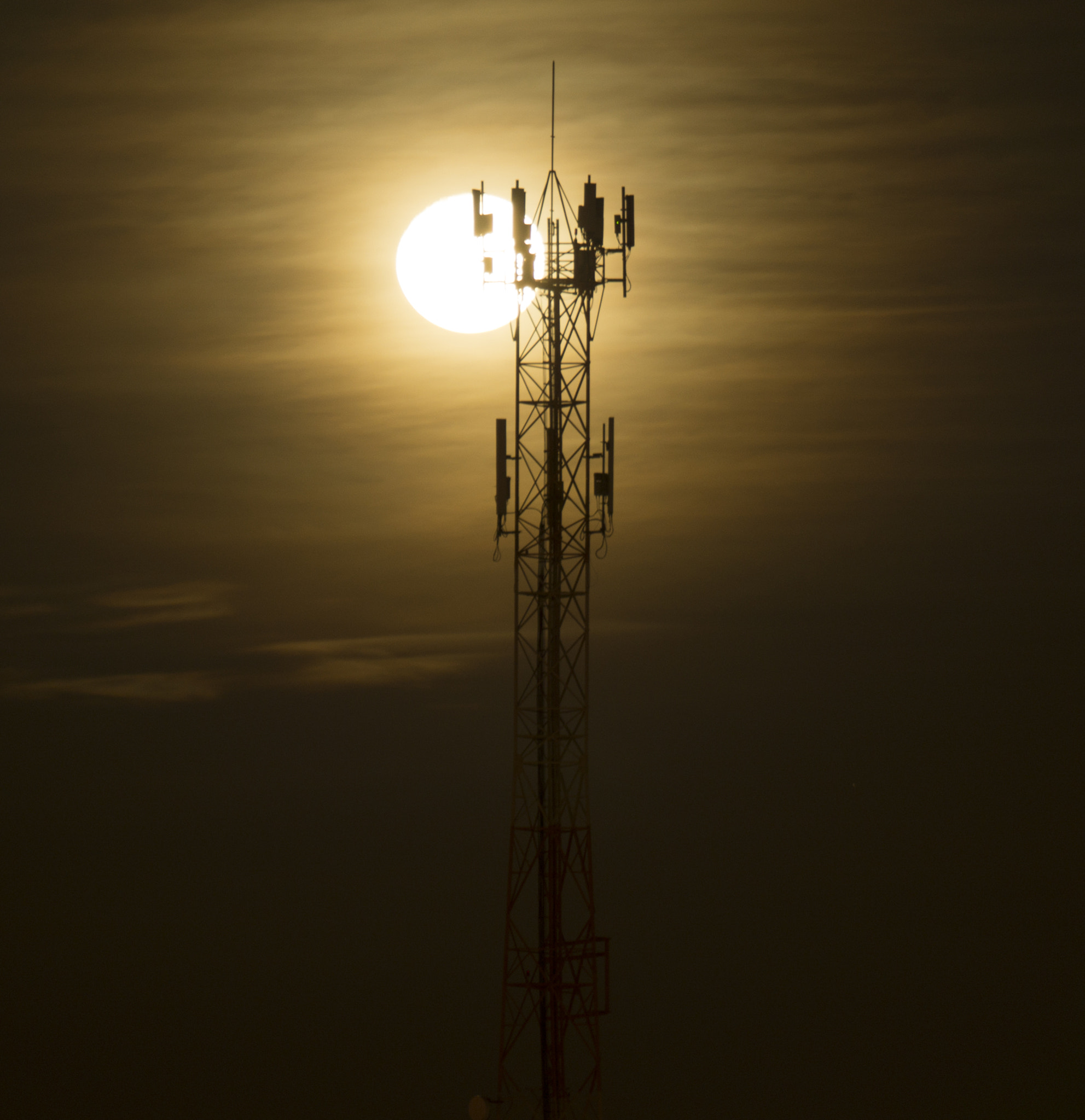 Sony Alpha a3500 sample photo. Full moon photography