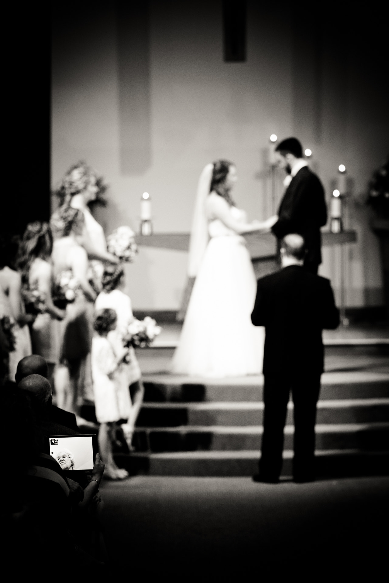 Sony Sonnar T* 135mm F1.8 ZA sample photo. Facetime wedding photography