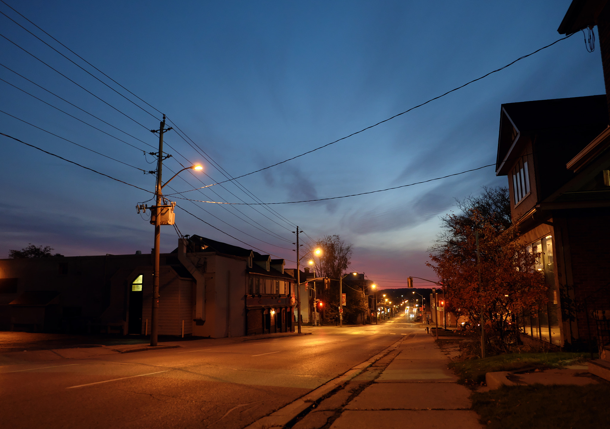 Fujifilm X-A1 + Fujifilm XF 18-55mm F2.8-4 R LM OIS sample photo. Bridgeport sunrise 2015.10.27 photography