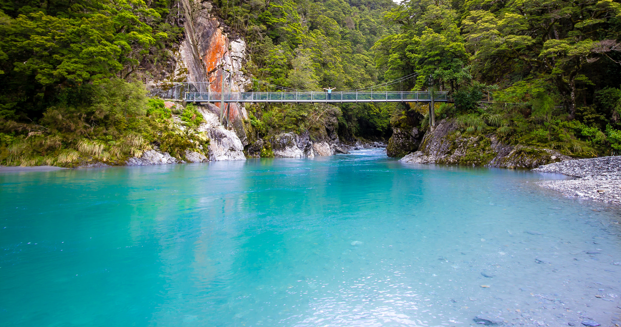 Sigma 10-20mm F4-5.6 EX DC HSM sample photo. Blue pools, new zealand photography