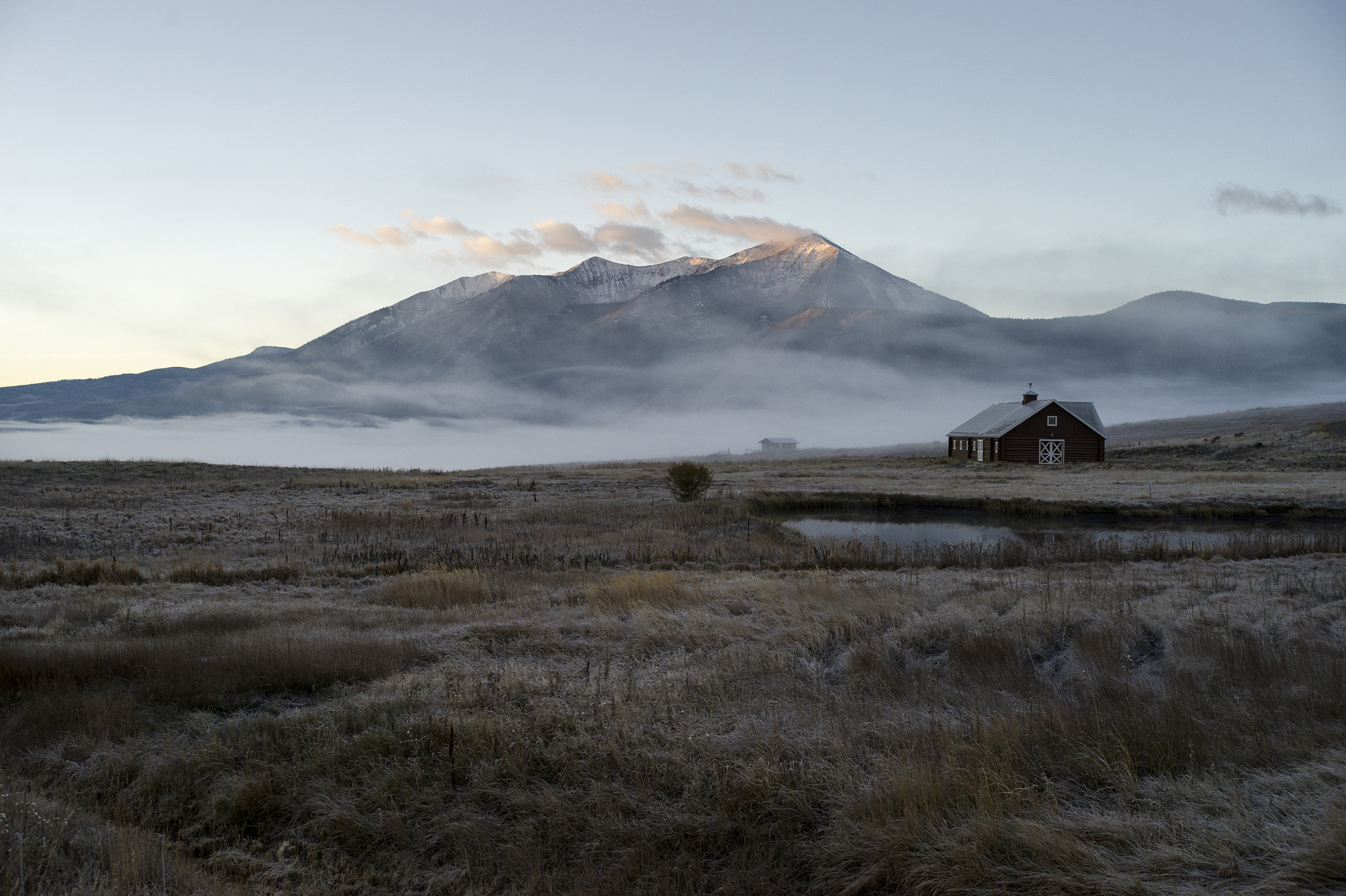 Sony a7 + 35-70mm F4 sample photo. Foggy morning photography