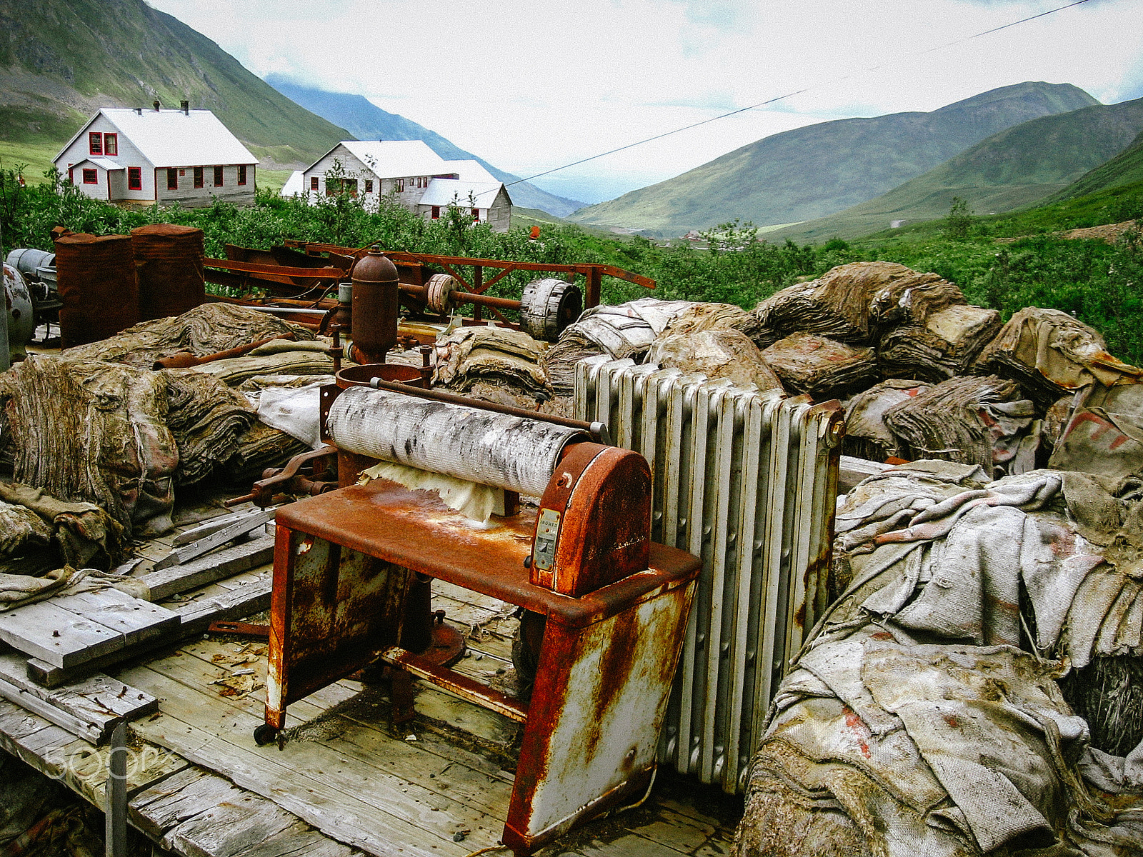 Canon POWERSHOT SD600 sample photo. Independence mine gold bag laundering ruin photography