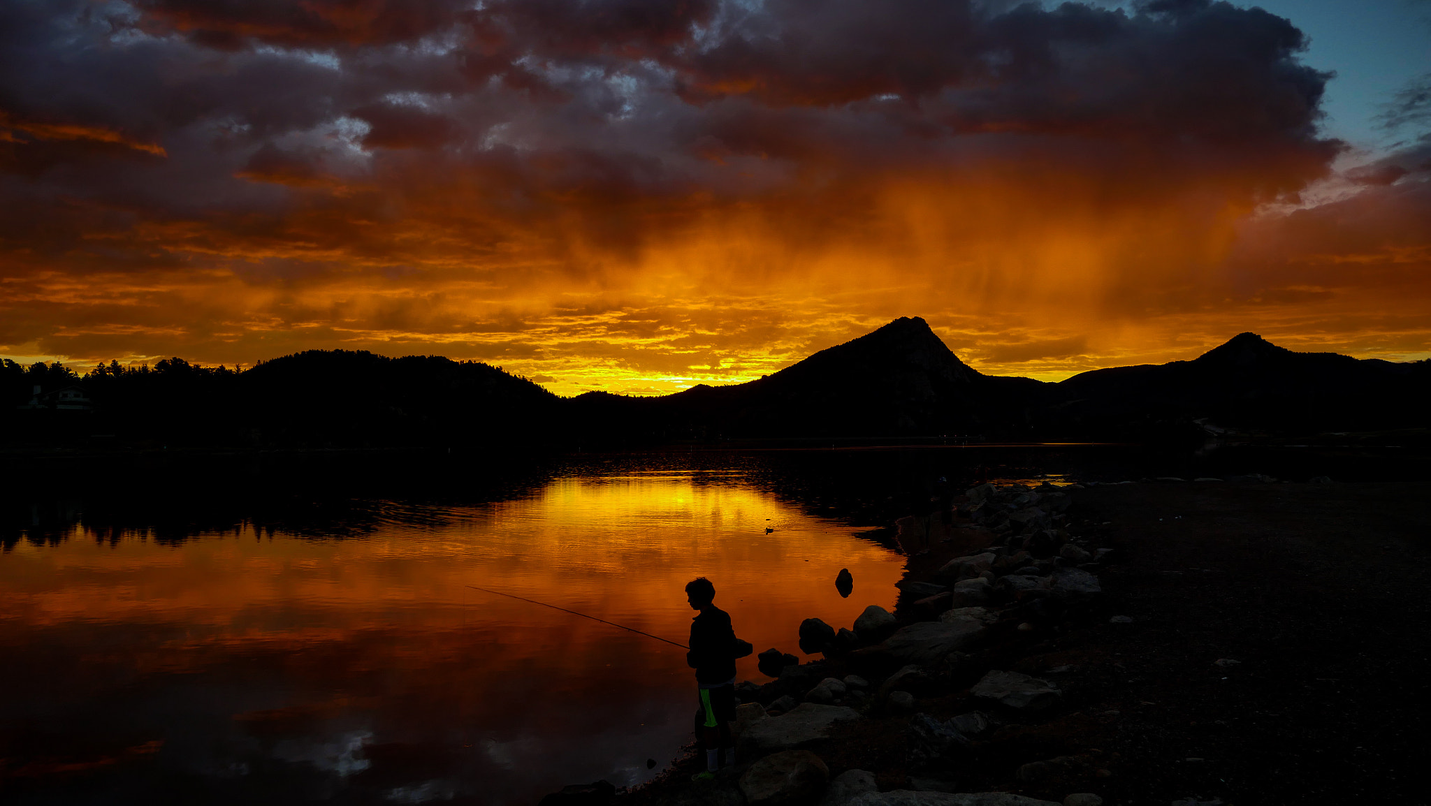 NO-ACCESSORY sample photo. Sunrise trout photography