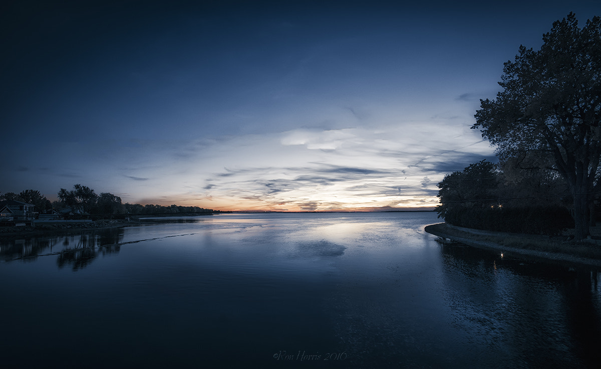 Sigma AF 10-20mm F4-5.6 EX DC sample photo. Blue hour, ile st. bernard, qc photography