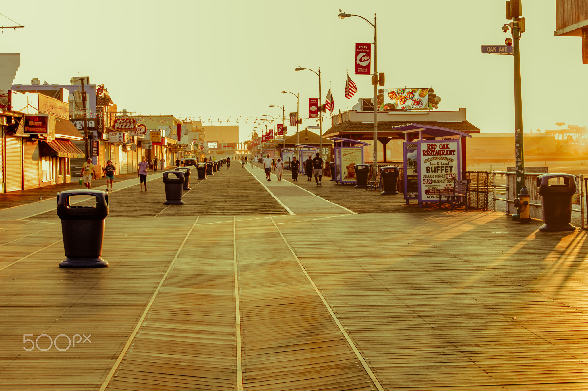 Boardwalk - just after sunrise