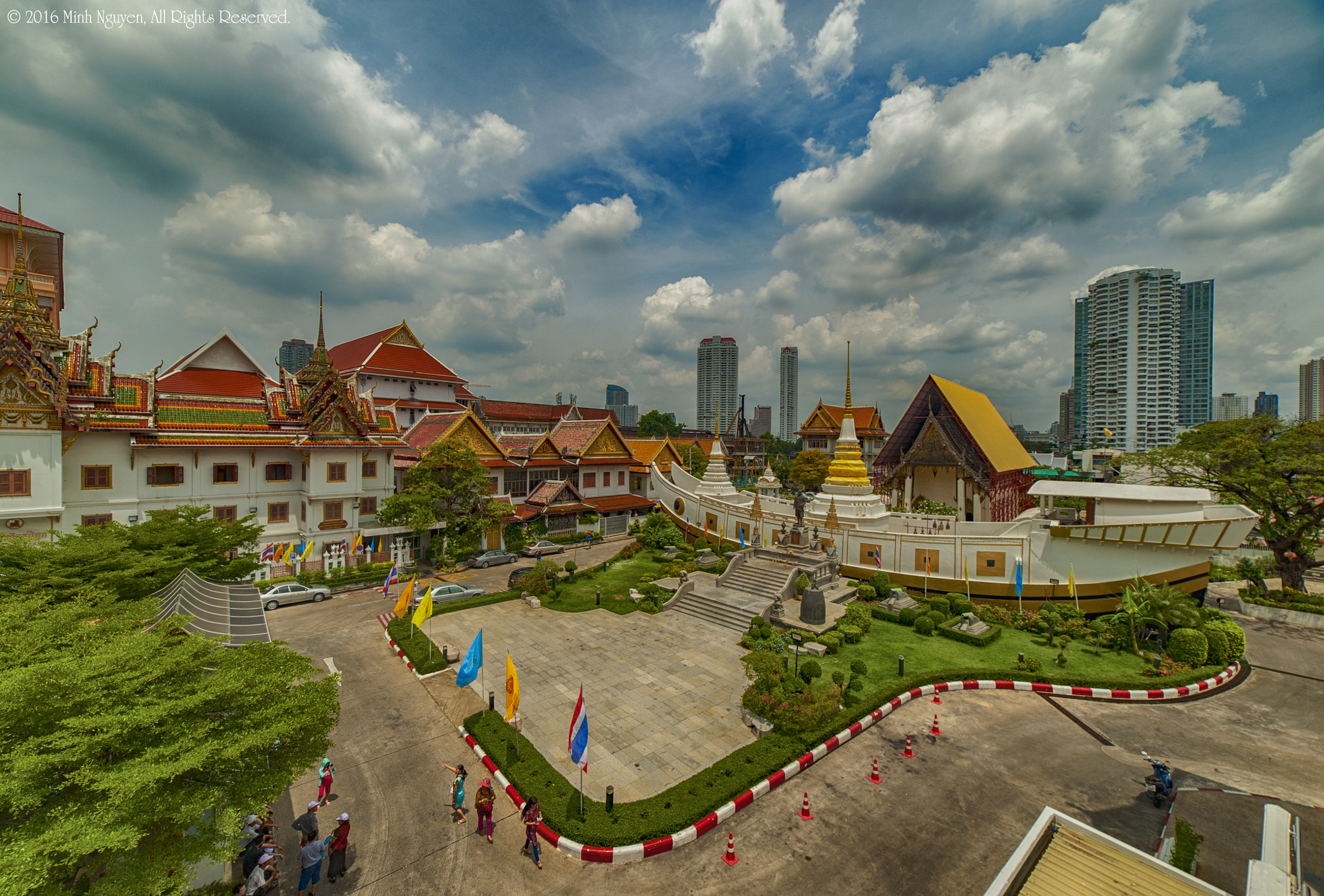 Samyang 14mm F2.8 ED AS IF UMC sample photo. Wat yannawa (thai: วัดยานนาวา), bangkok, thailand photography