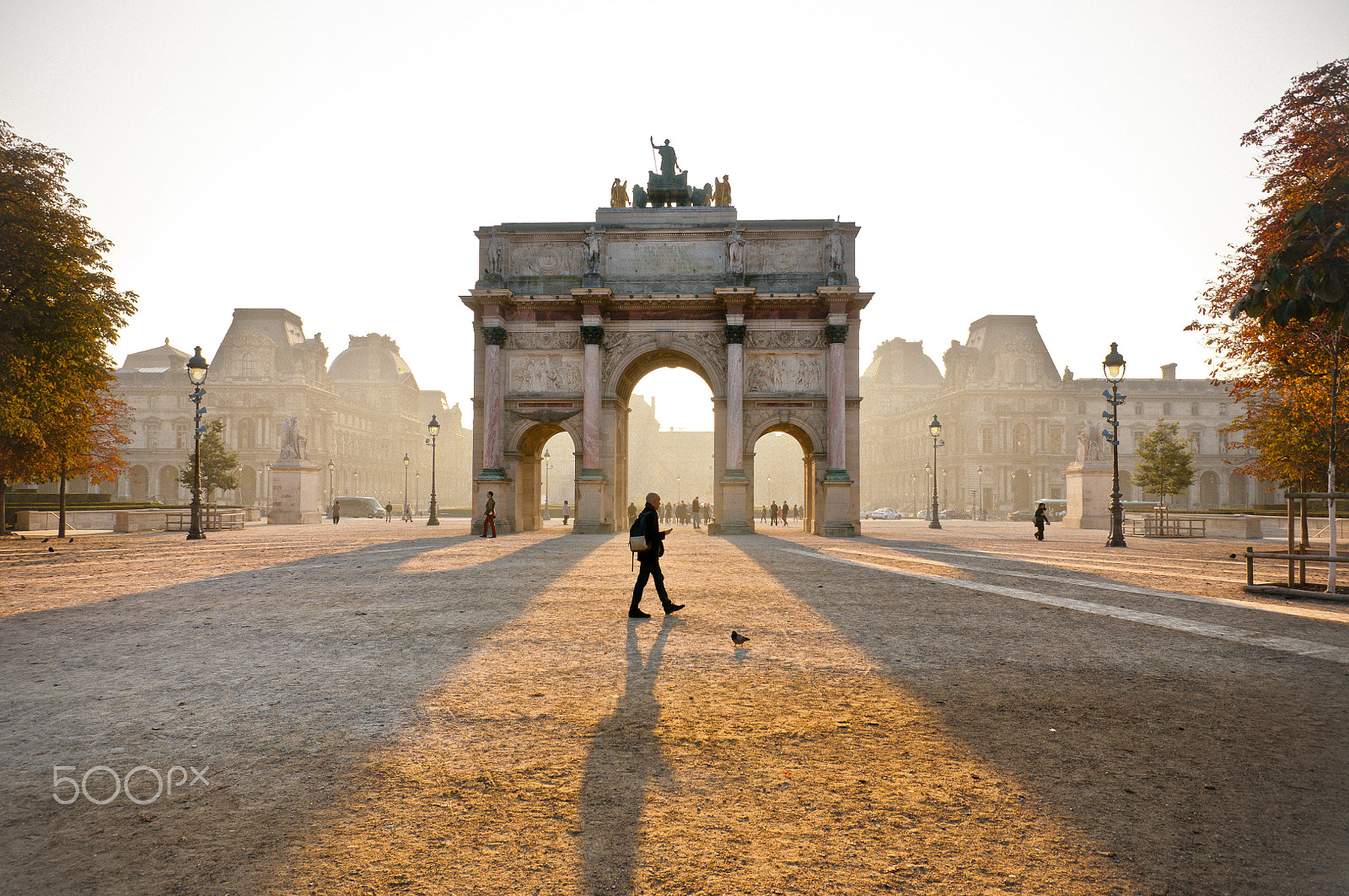 Nikon D300 sample photo. Early morning light in paris photography