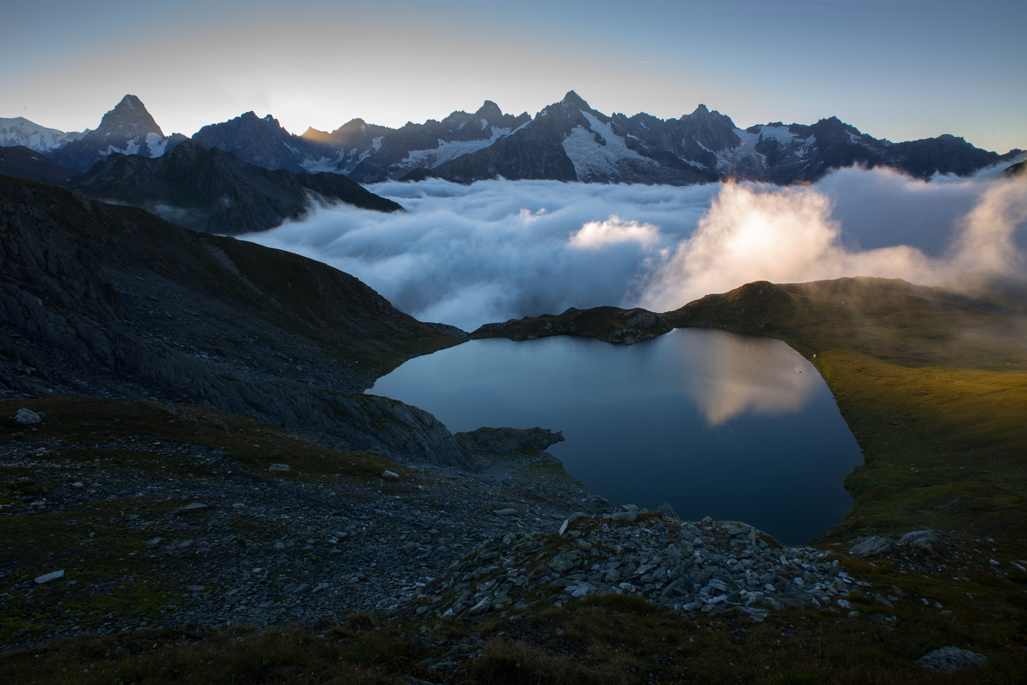 Nikon D610 sample photo. Hiking in the alps photography