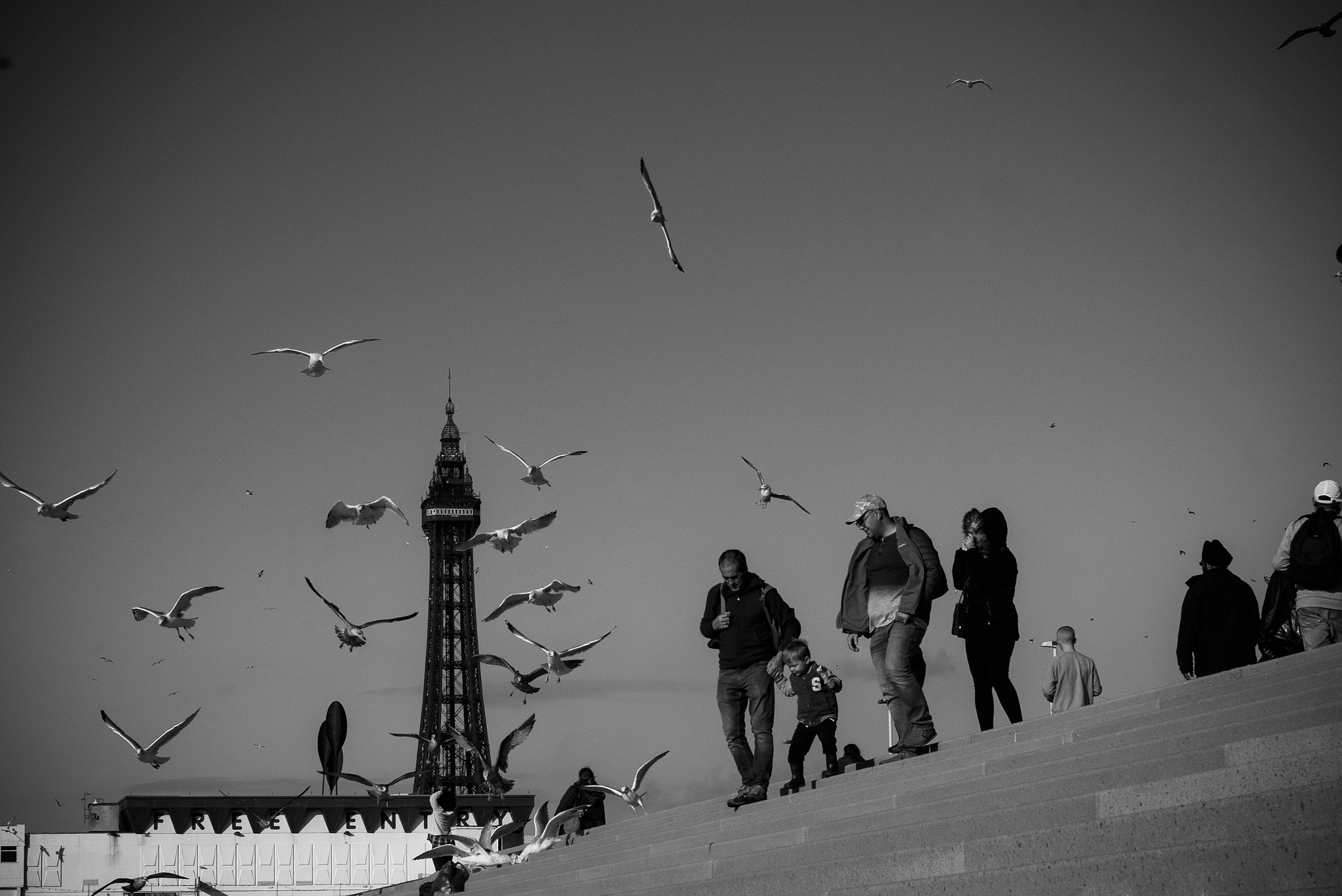 Pentax K100D Super + A Series Lens sample photo. Blackpool  photography