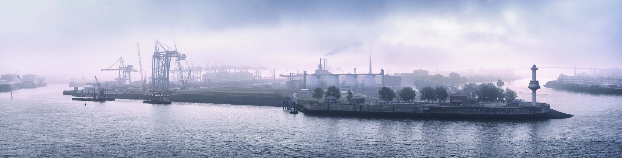Sony a7R + Canon EF 70-200mm F4L USM sample photo. Hhhafen panorama photography
