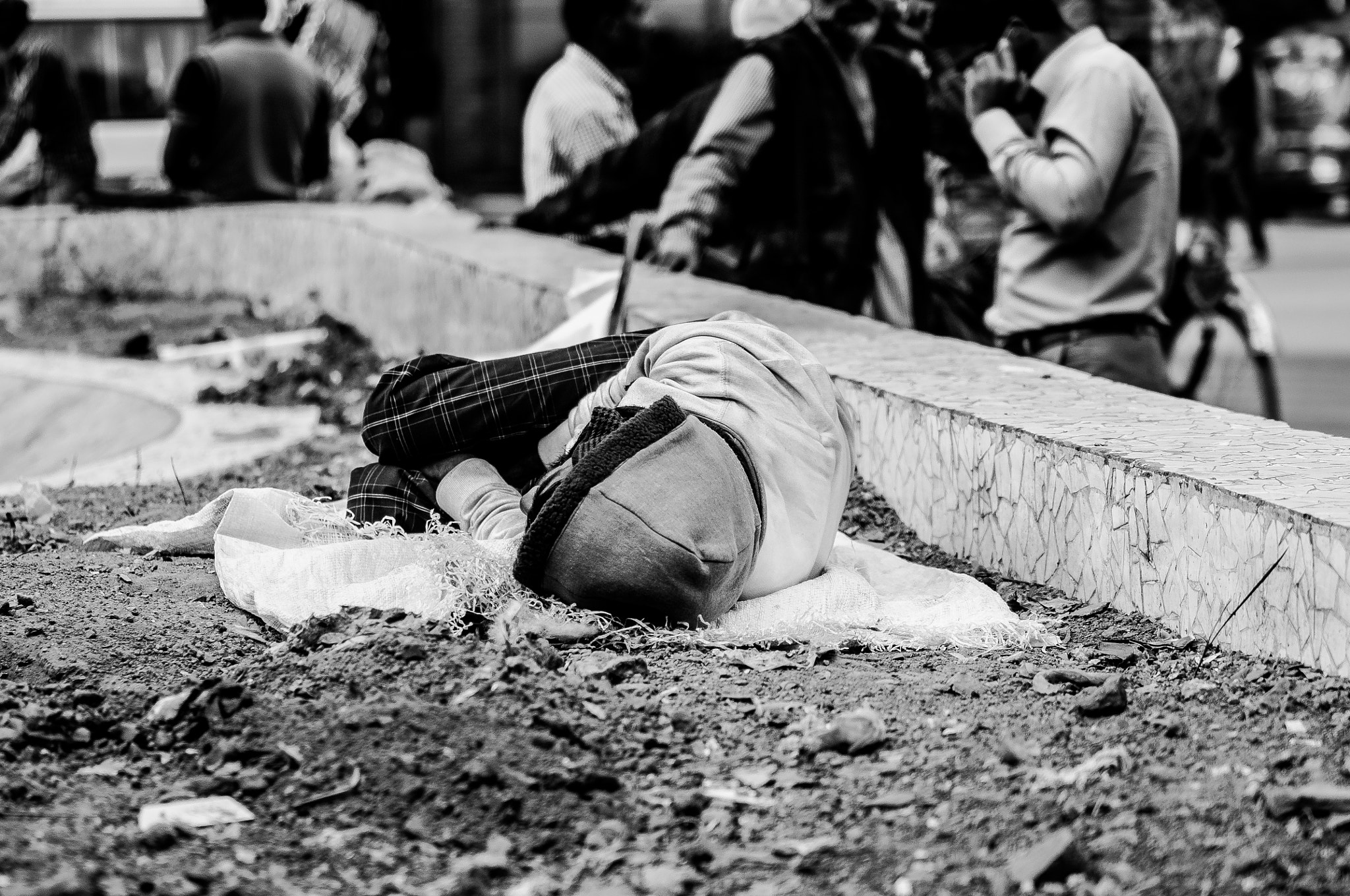 Sigma 70-200mm F2.8 EX DG OS HSM sample photo. Home sweet homeless photography