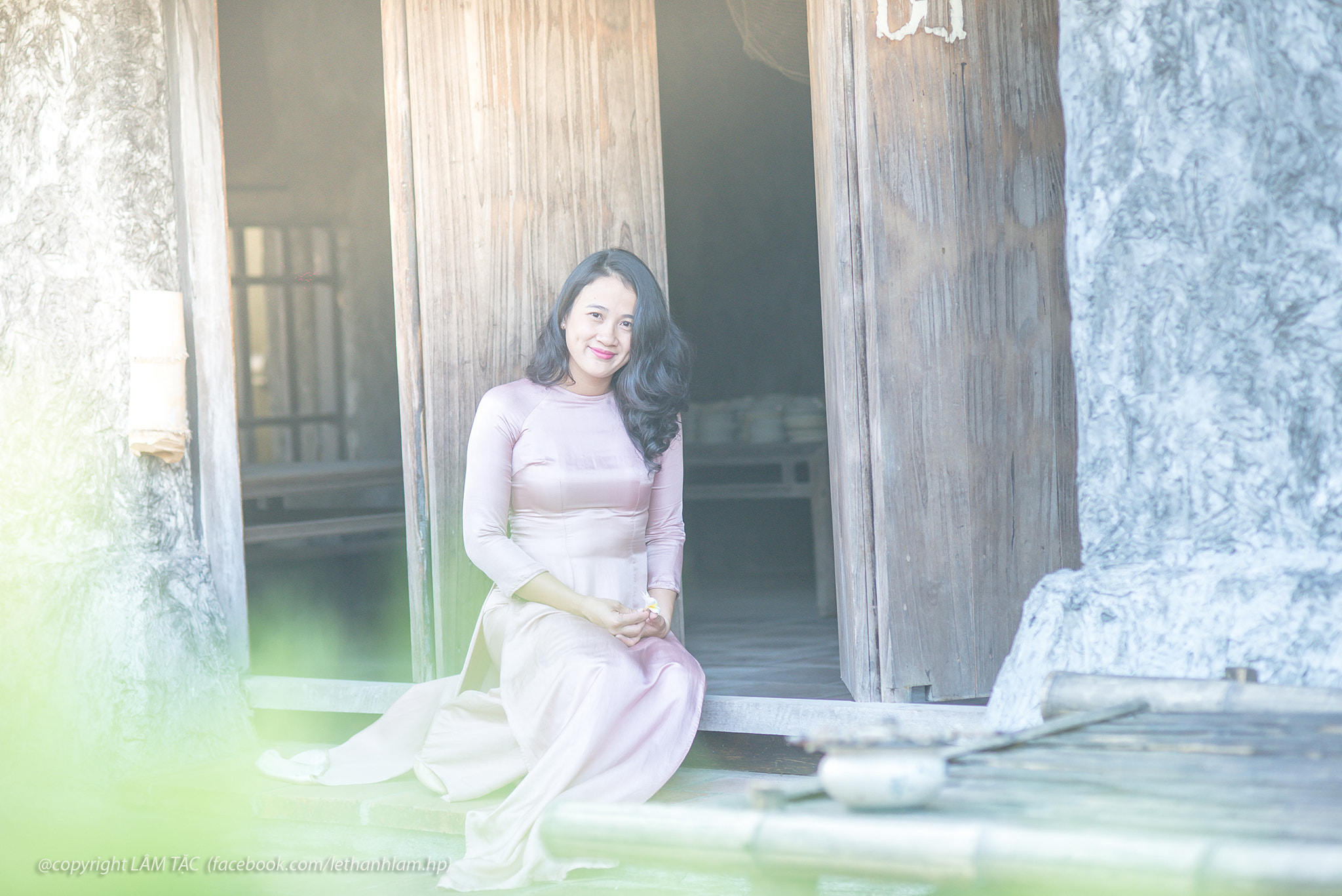 Nikon D600 + Nikon AF Nikkor 85mm F1.8D sample photo. Ao dai vn photography