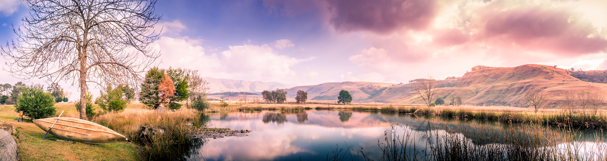 Sigma 18-250mm F3.5-6.3 DC OS HSM sample photo. Lake at twilight photography