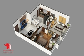 3D Floor Plan Design