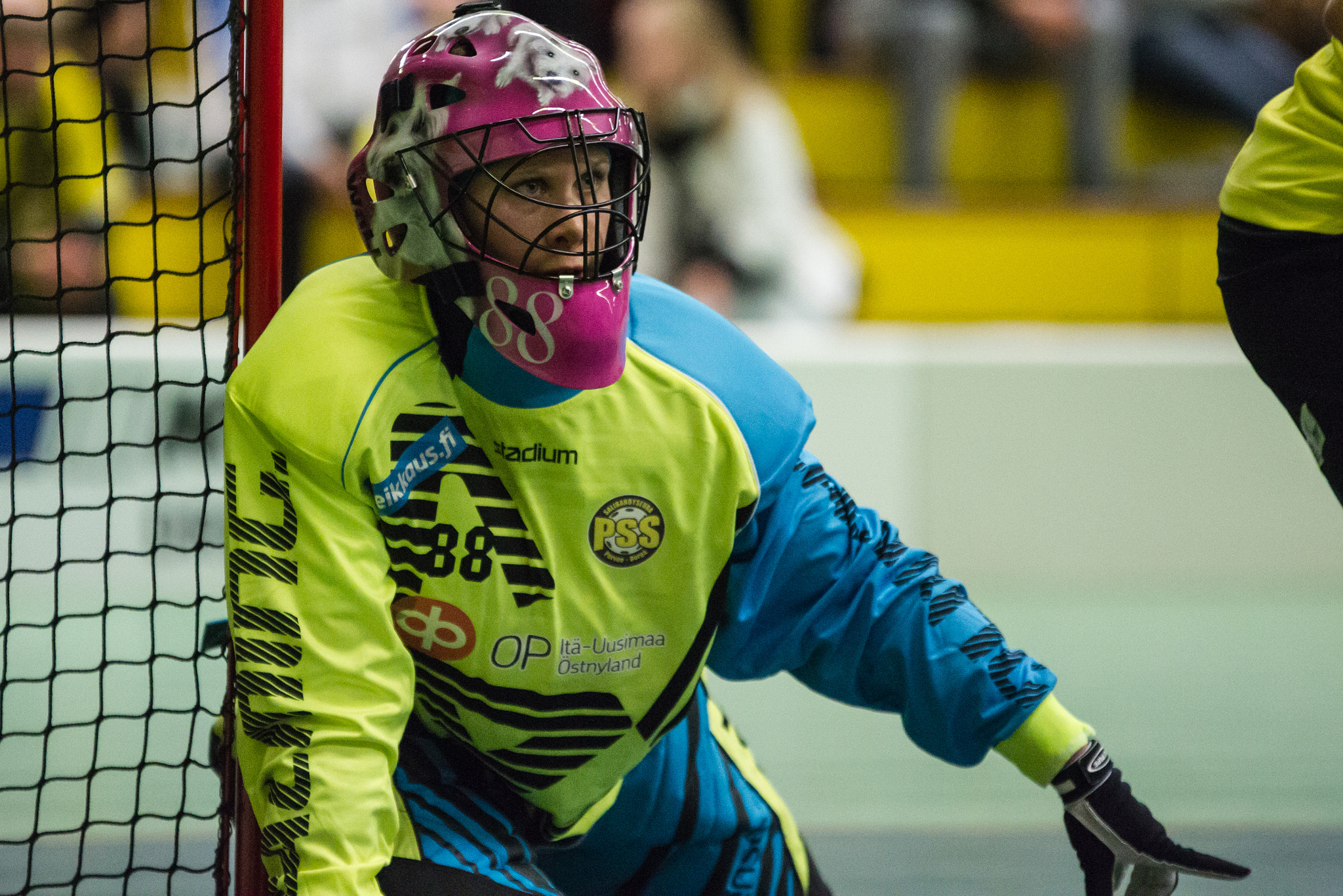 Sigma 70-200mm F2.8 EX DG OS HSM sample photo. Pss - happee ladies floorball league photography