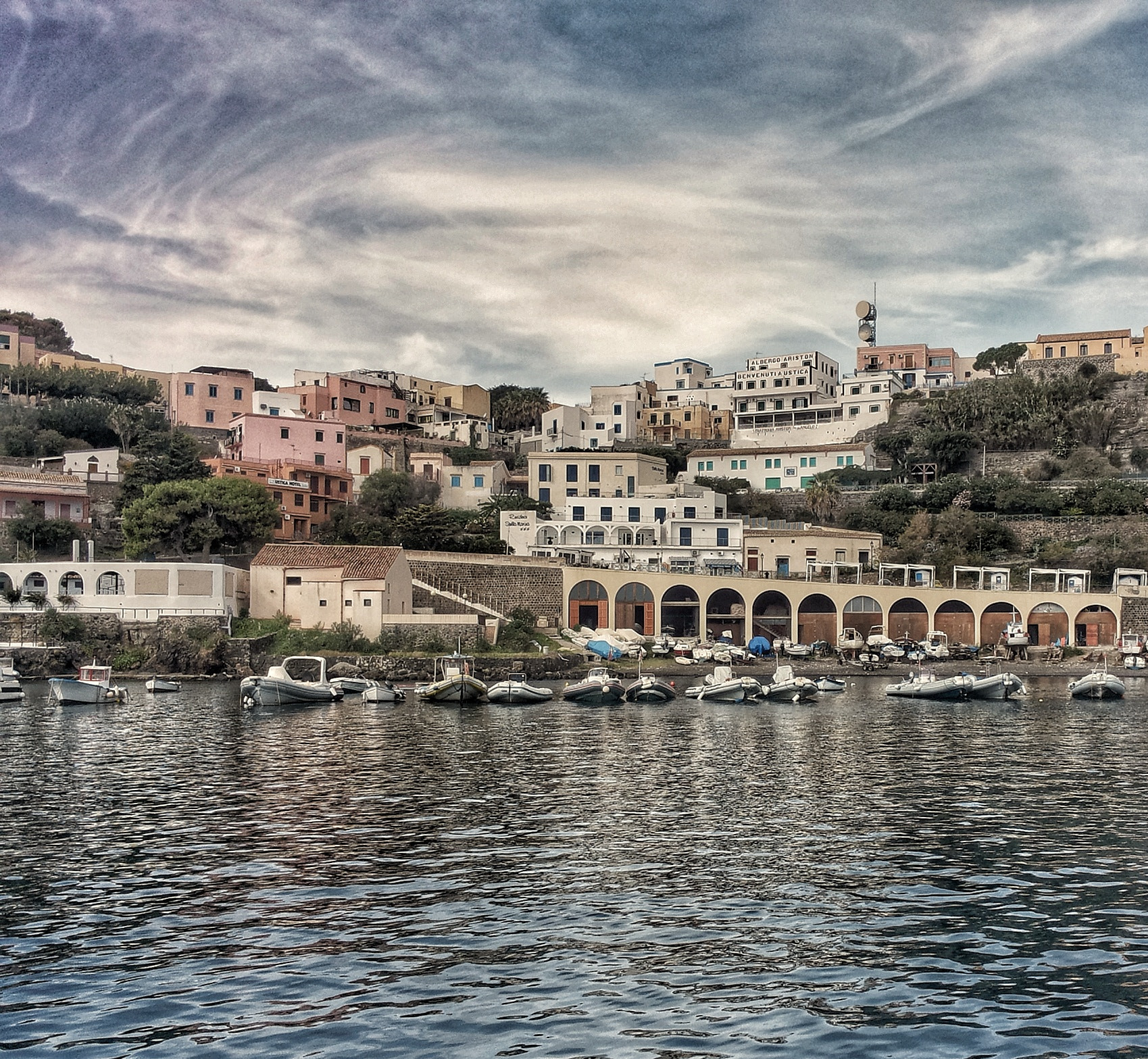 Samsung Galaxy S2 Plus sample photo. Ustica the beautiful photography
