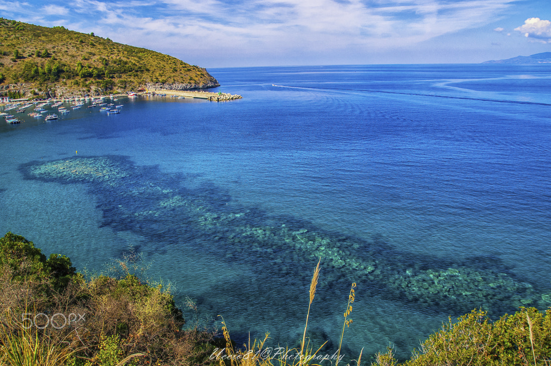 Sony Alpha DSLR-A580 + Tamron SP 24-70mm F2.8 Di VC USD sample photo. The sea of palinuro photography