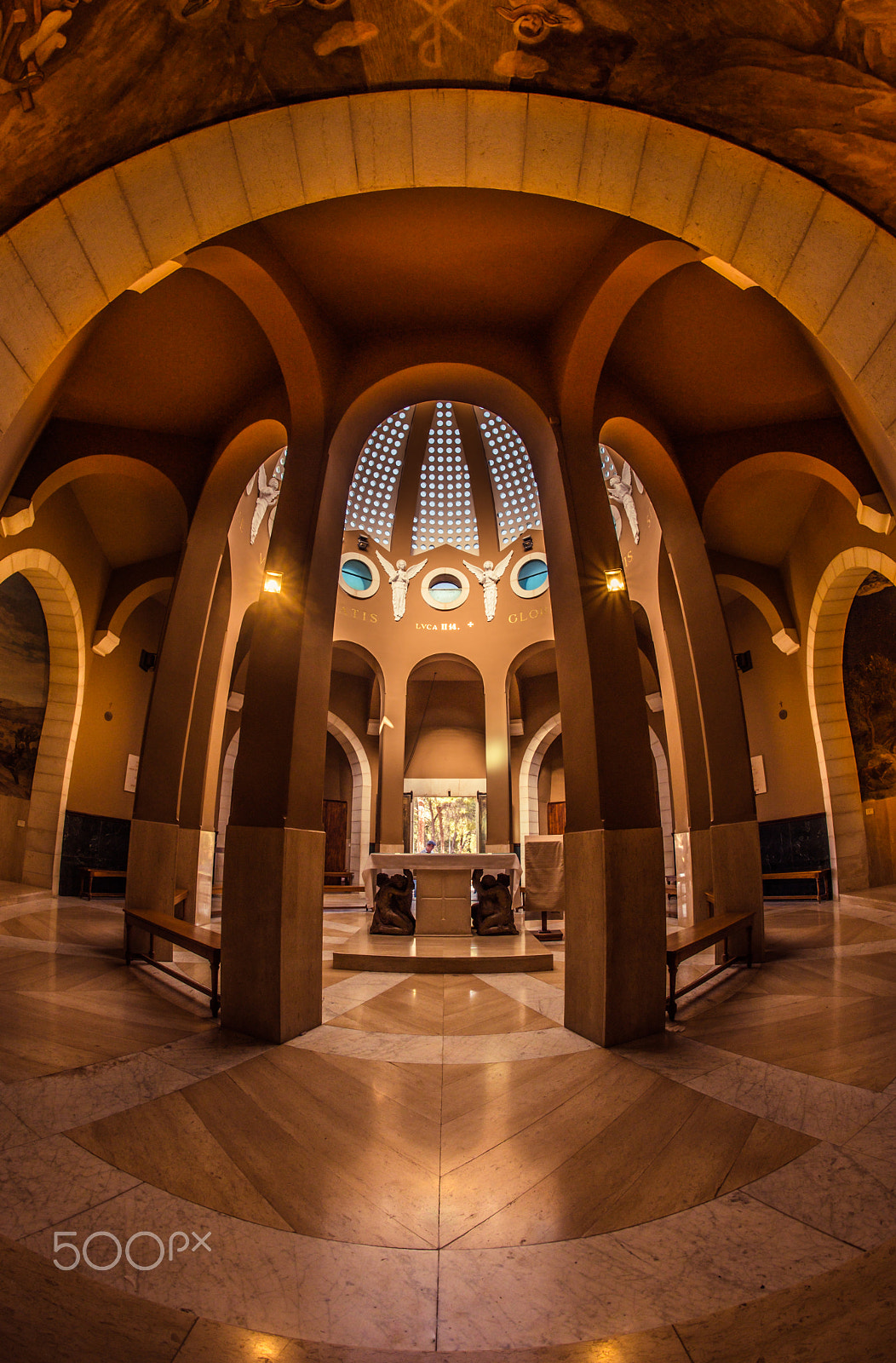 Samyang 12mm F2.8 ED AS NCS Fisheye sample photo. The shepherd’s field  church photography