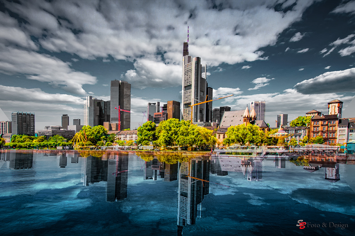Sigma 10-20mm F3.5 EX DC HSM sample photo. Frankfurt skyline ii photography