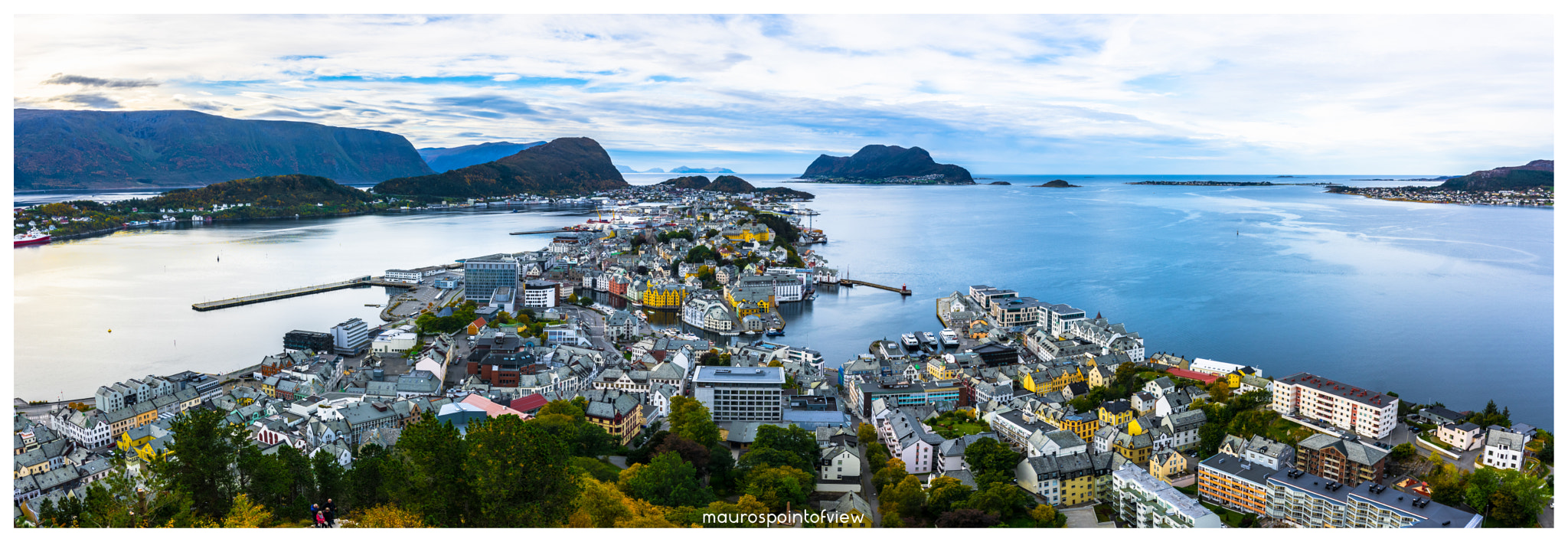 Pentax K-3 II sample photo. View over Ålesund, norway photography