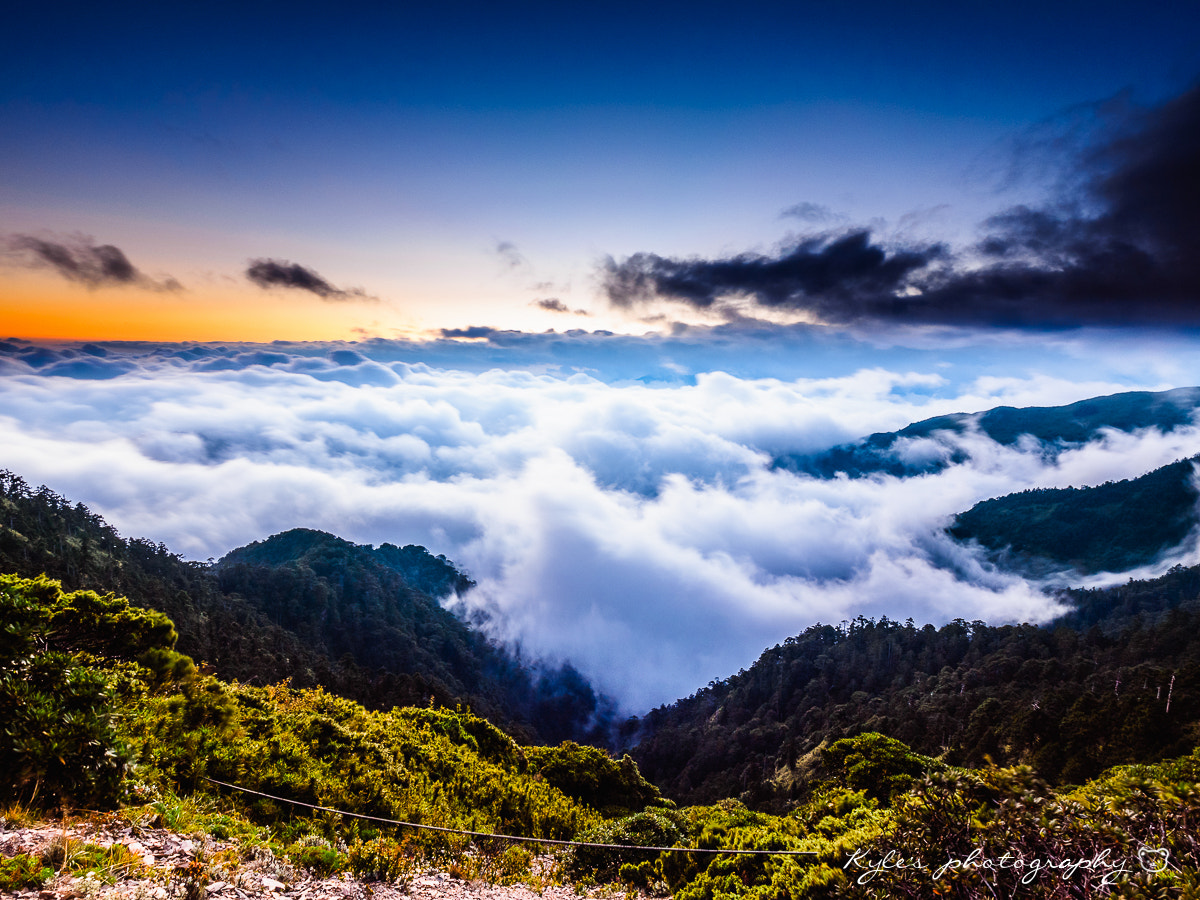 Olympus Zuiko Digital ED 9-18mm F4.0-5.6 sample photo. 合歡山 photography