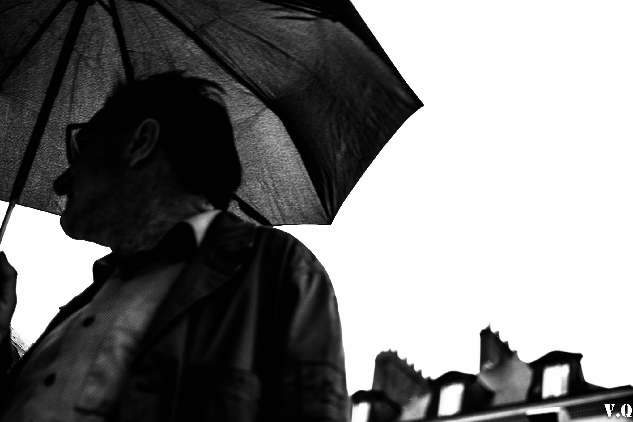 Olympus OM-D E-M5 + Panasonic Leica DG Summilux 25mm F1.4 II ASPH sample photo. Pluie et, parapluie photography