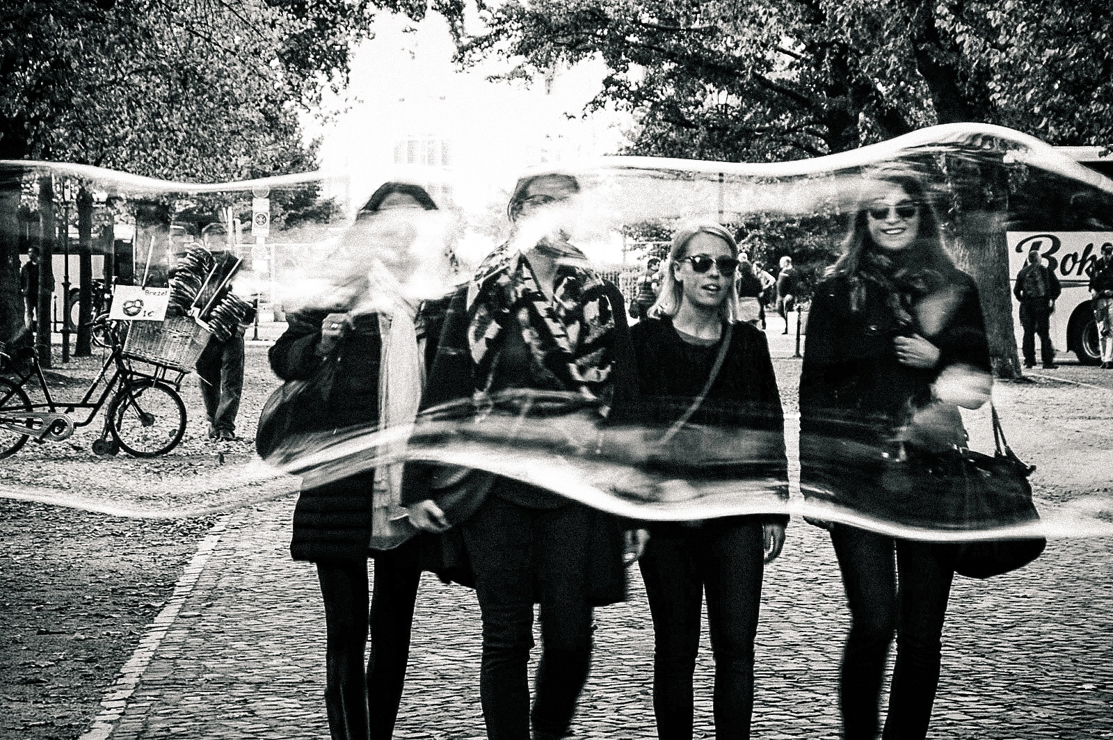 Nikon D2X sample photo. Walk in berlin photography