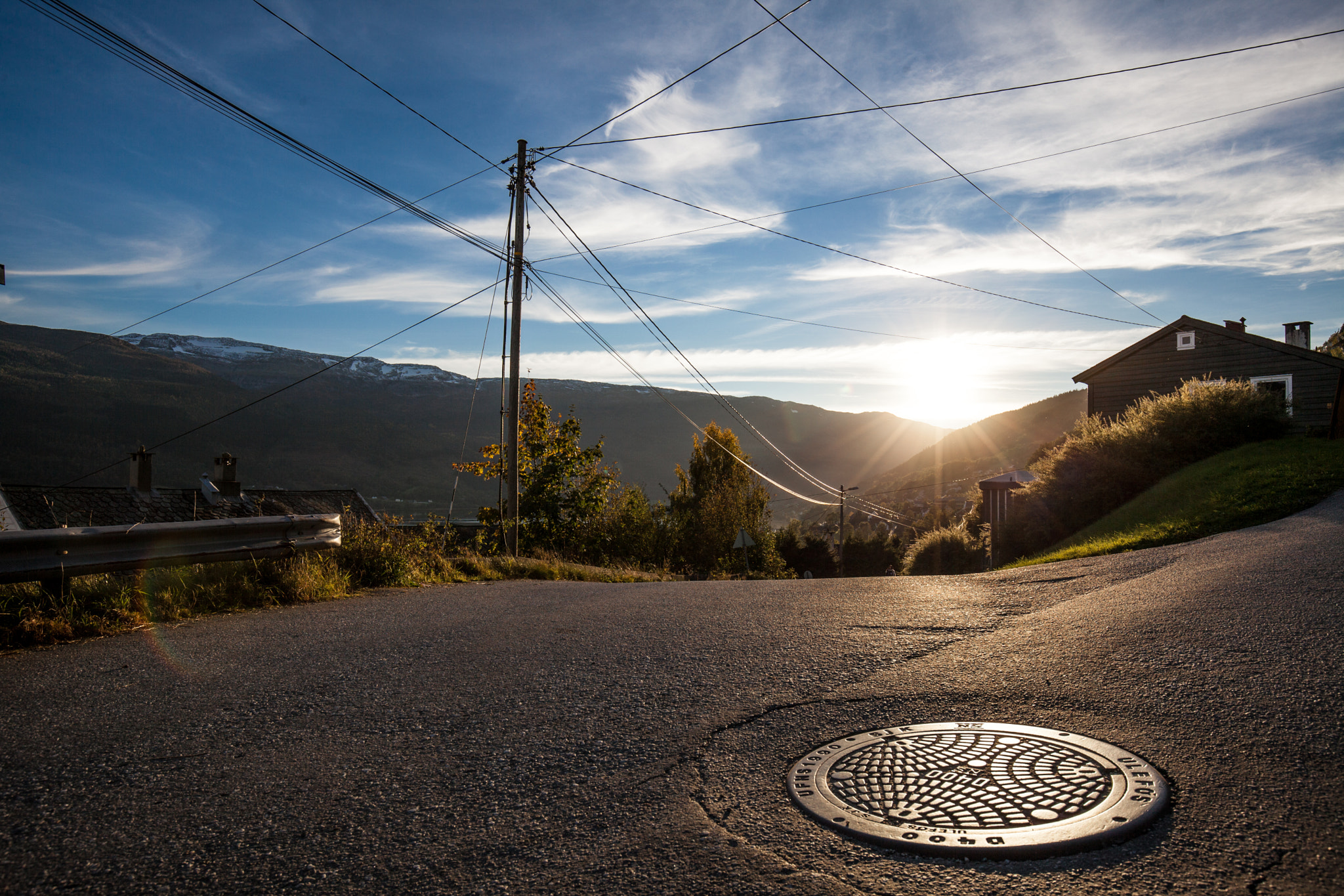 Canon EOS 5D Mark II + Canon EF 16-35mm F4L IS USM sample photo. Sunny ditch photography