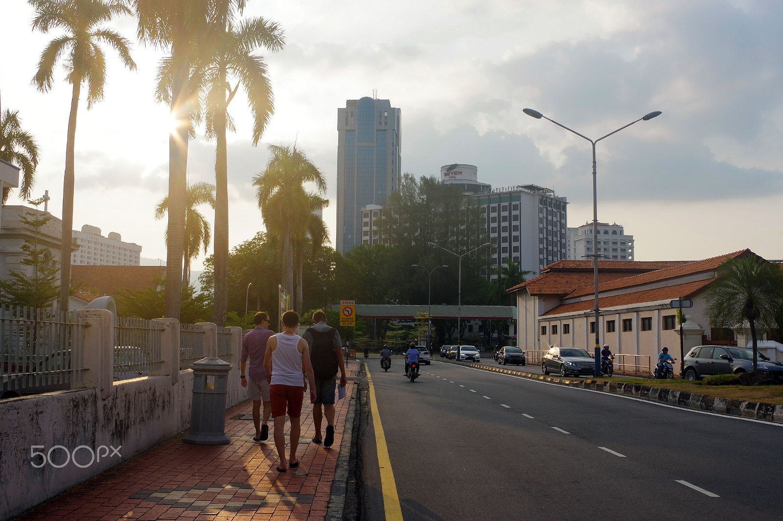 Pentax K-3 sample photo. George town, penang, malaysia - april 18, 2016: tourist at a cit photography