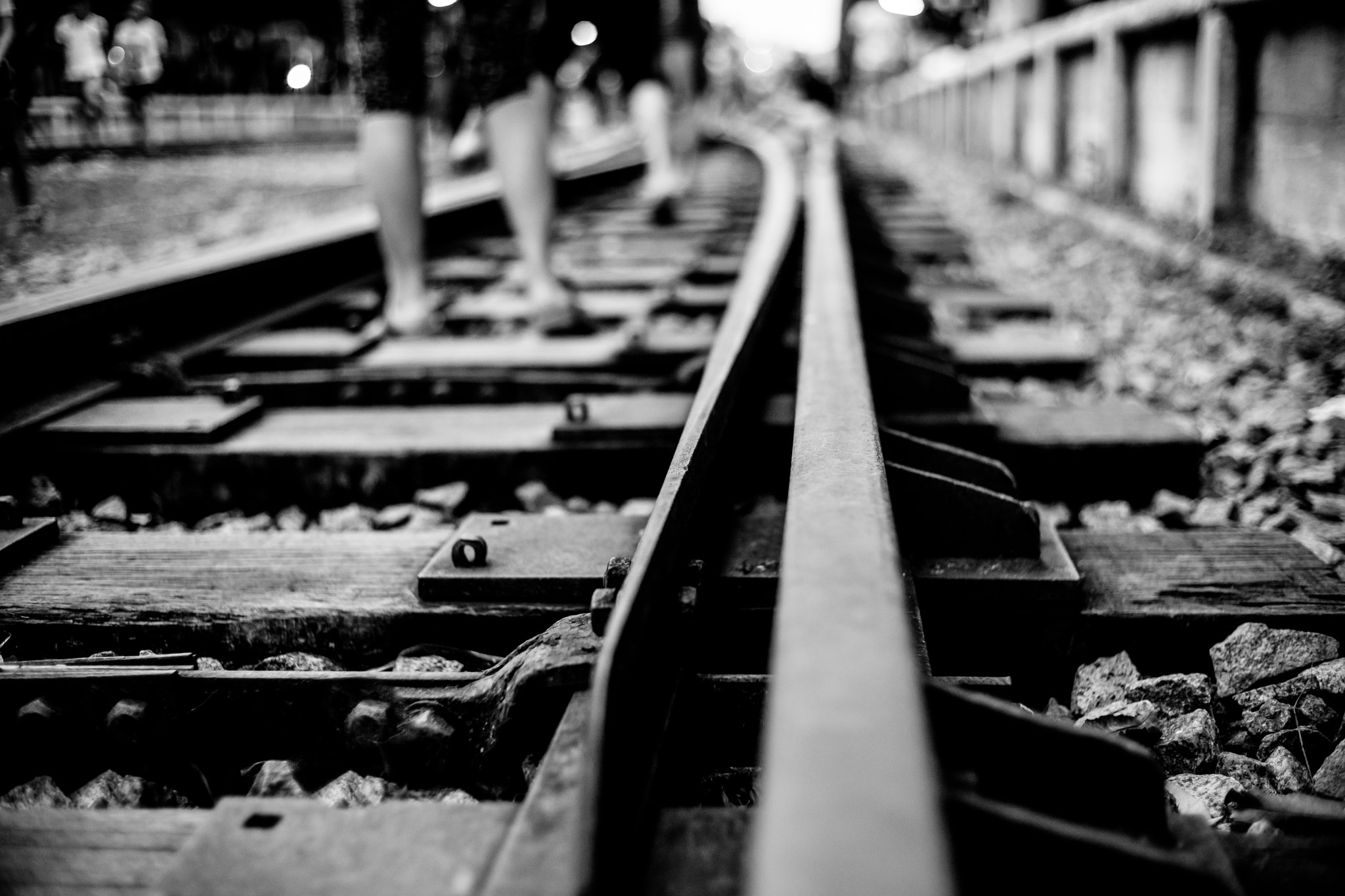 Sony a7 II + Canon EF 40mm F2.8 STM sample photo. Treading tracks...! photography