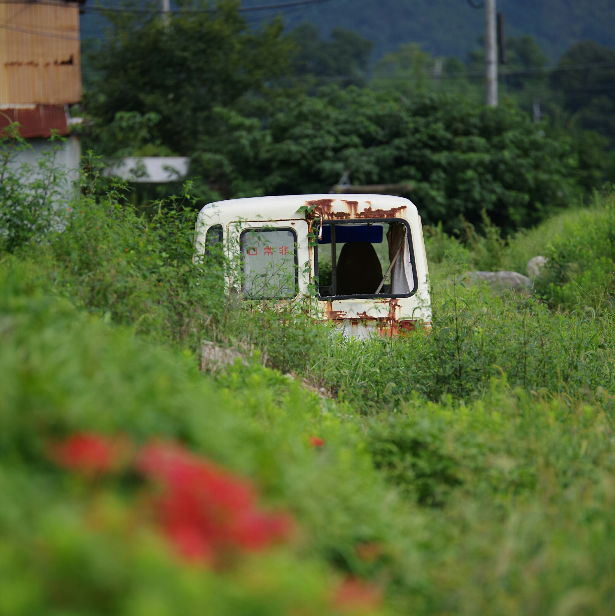 Pentax K-1 sample photo. Old bus photography