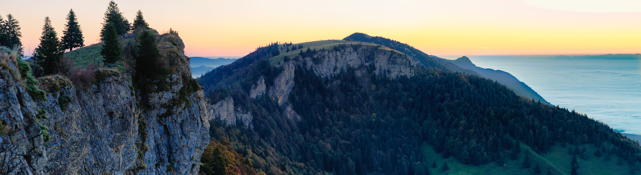 Sony Alpha DSLR-A850 sample photo. Sunrise grenchenberg, switzerland photography