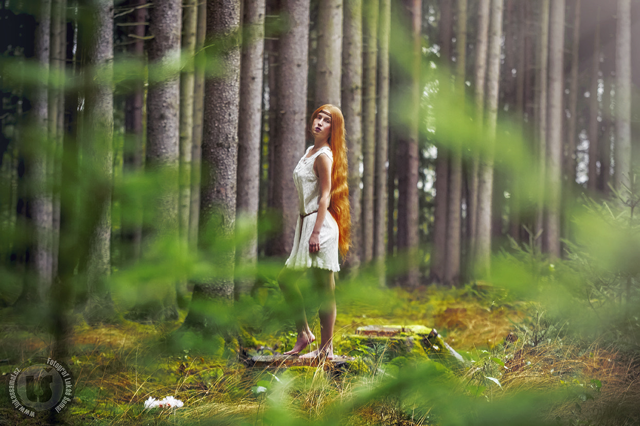 Sigma 70-200mm F2.8 EX DG OS HSM sample photo. Ginger girl photography