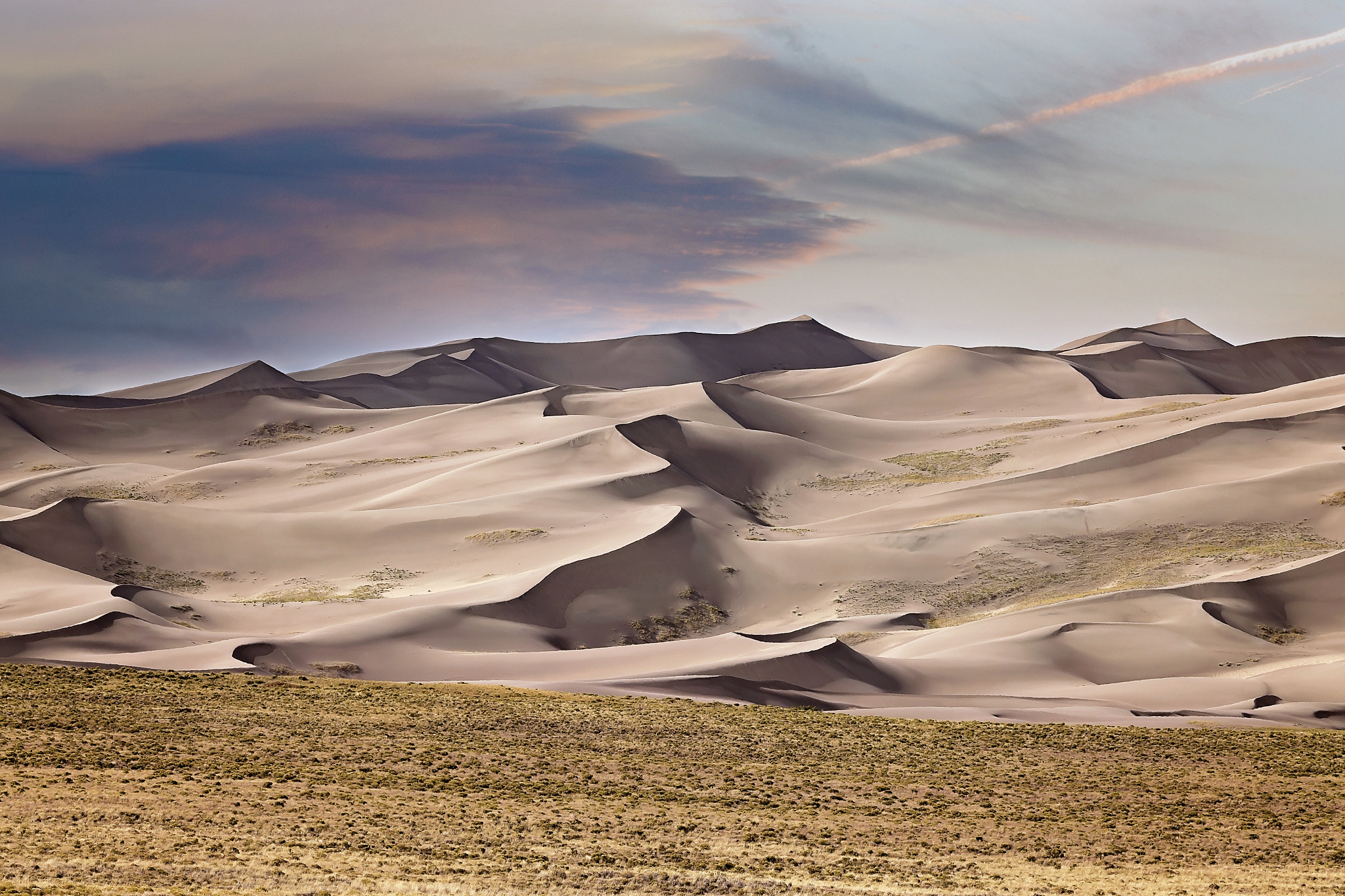 Canon EOS 6D + Canon EF 200mm F2.8L II USM sample photo. Sand dunes photography