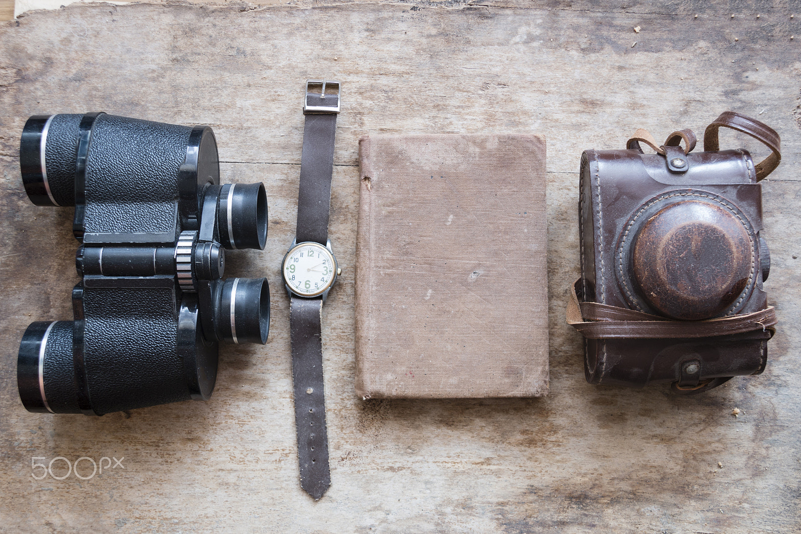 Sigma 18-200mm f/3.5-6.3 DC OS sample photo. Outfit of traveler. objects on vintage table. photography