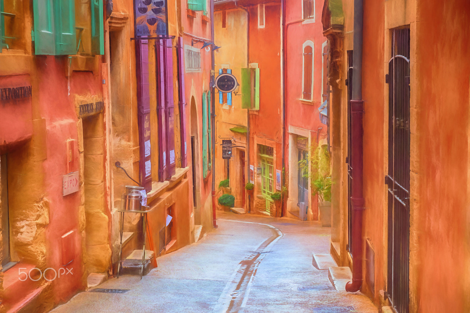 Panasonic Lumix G X Vario 35-100mm F2.8 OIS sample photo. Pastel village photography