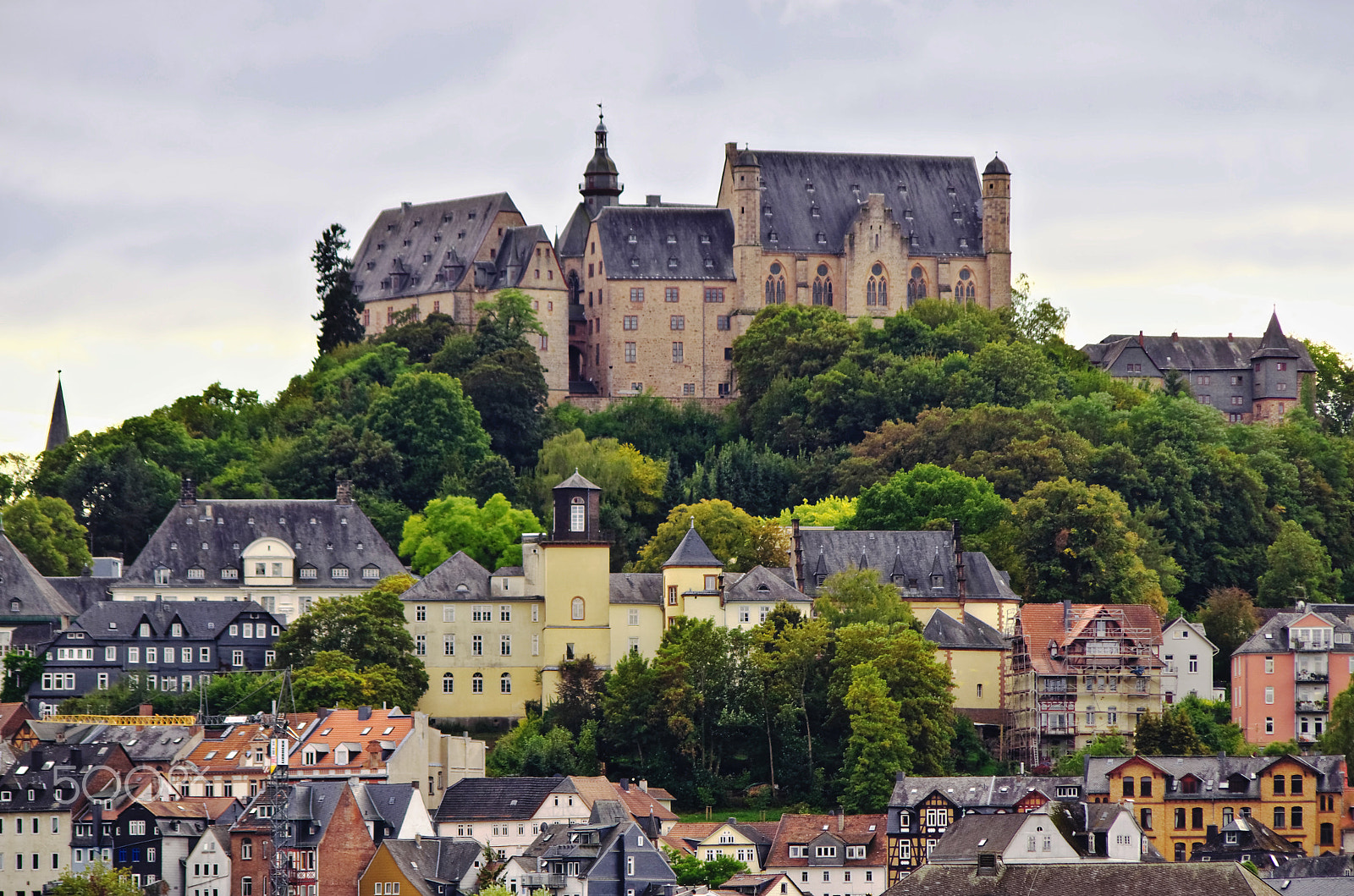 smc PENTAX-DA L 55-300mmF4-5.8ED sample photo. Castle in marburg photography