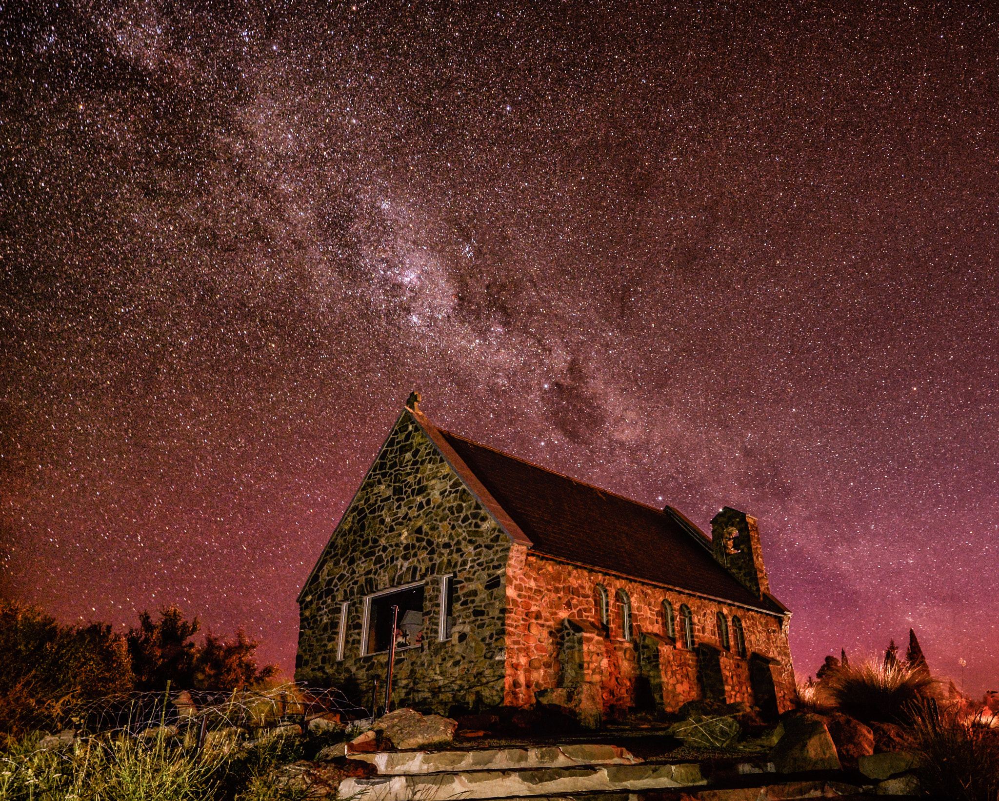 Nikon Df sample photo. The church of the southern lights photography