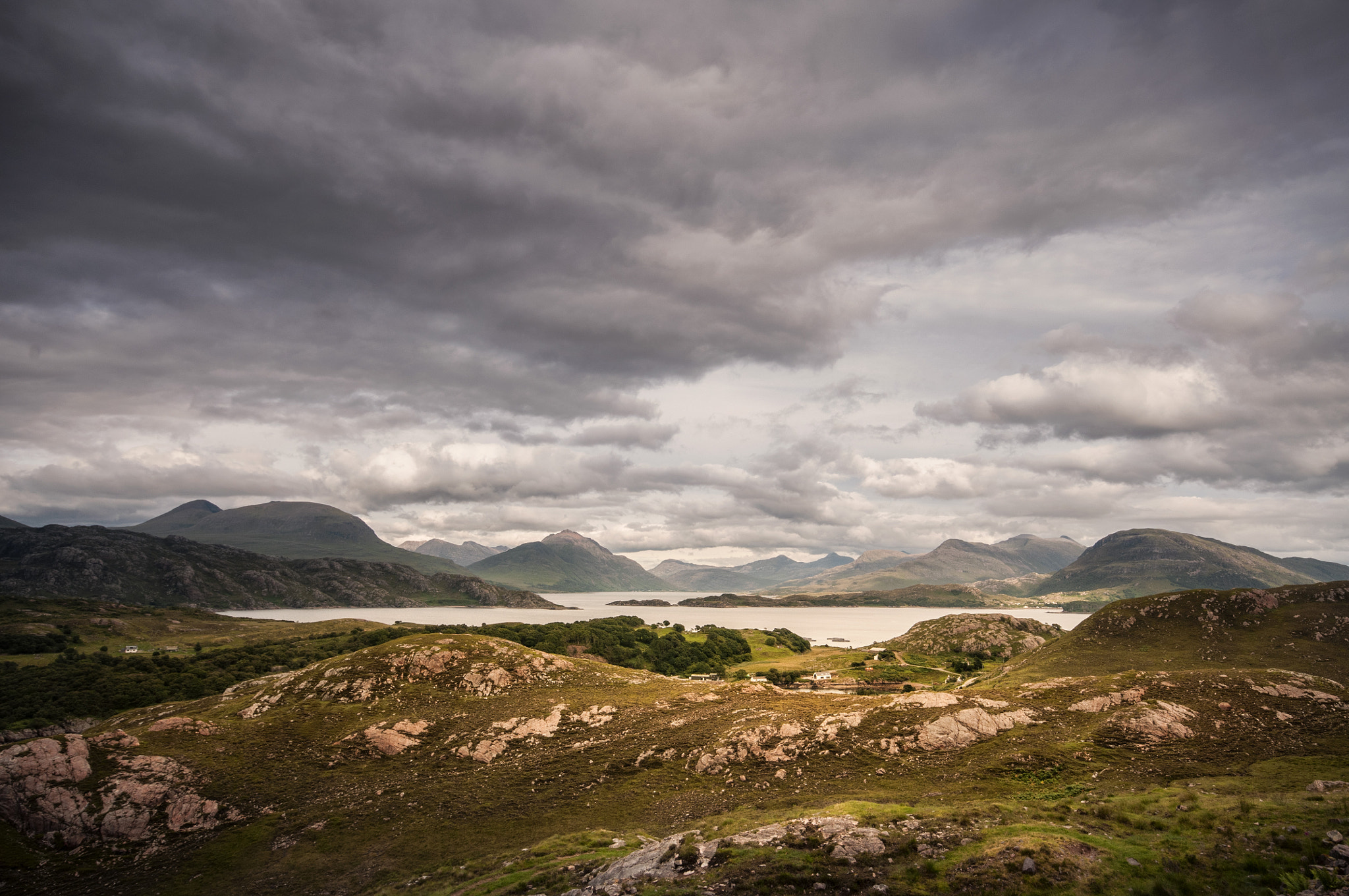 Sigma 10-20mm F4-5.6 EX DC HSM sample photo. Loch shieldaig photography